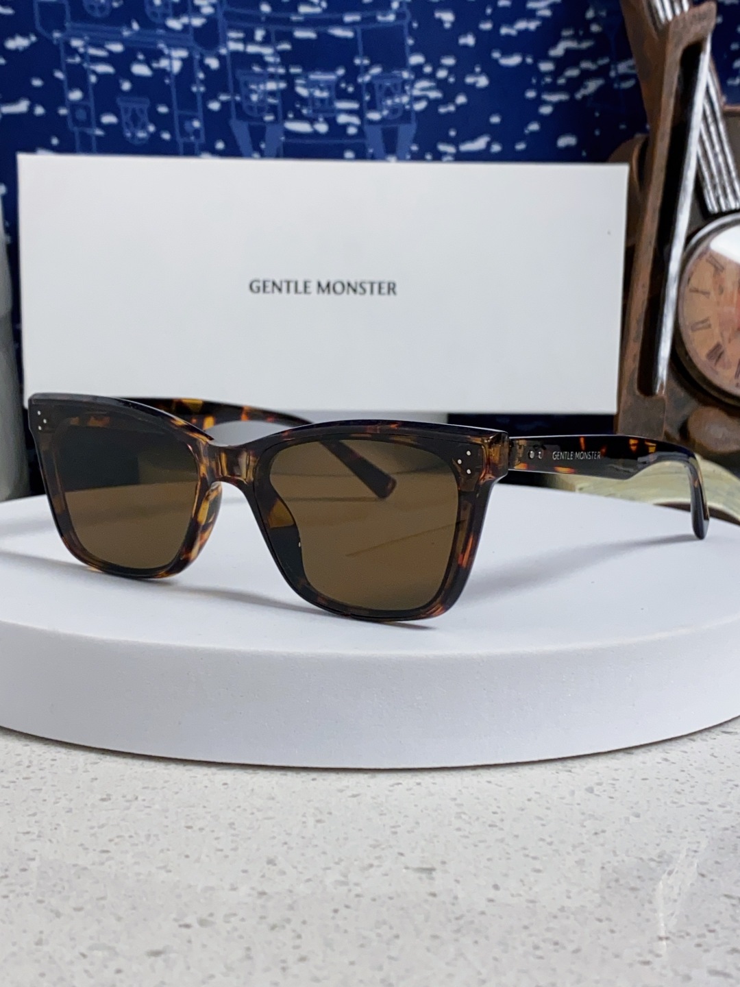  Gentle Moster(GM)   2025新款GM墨镜 可配近视墨镜潮酷金属高质感小 防紫外线女