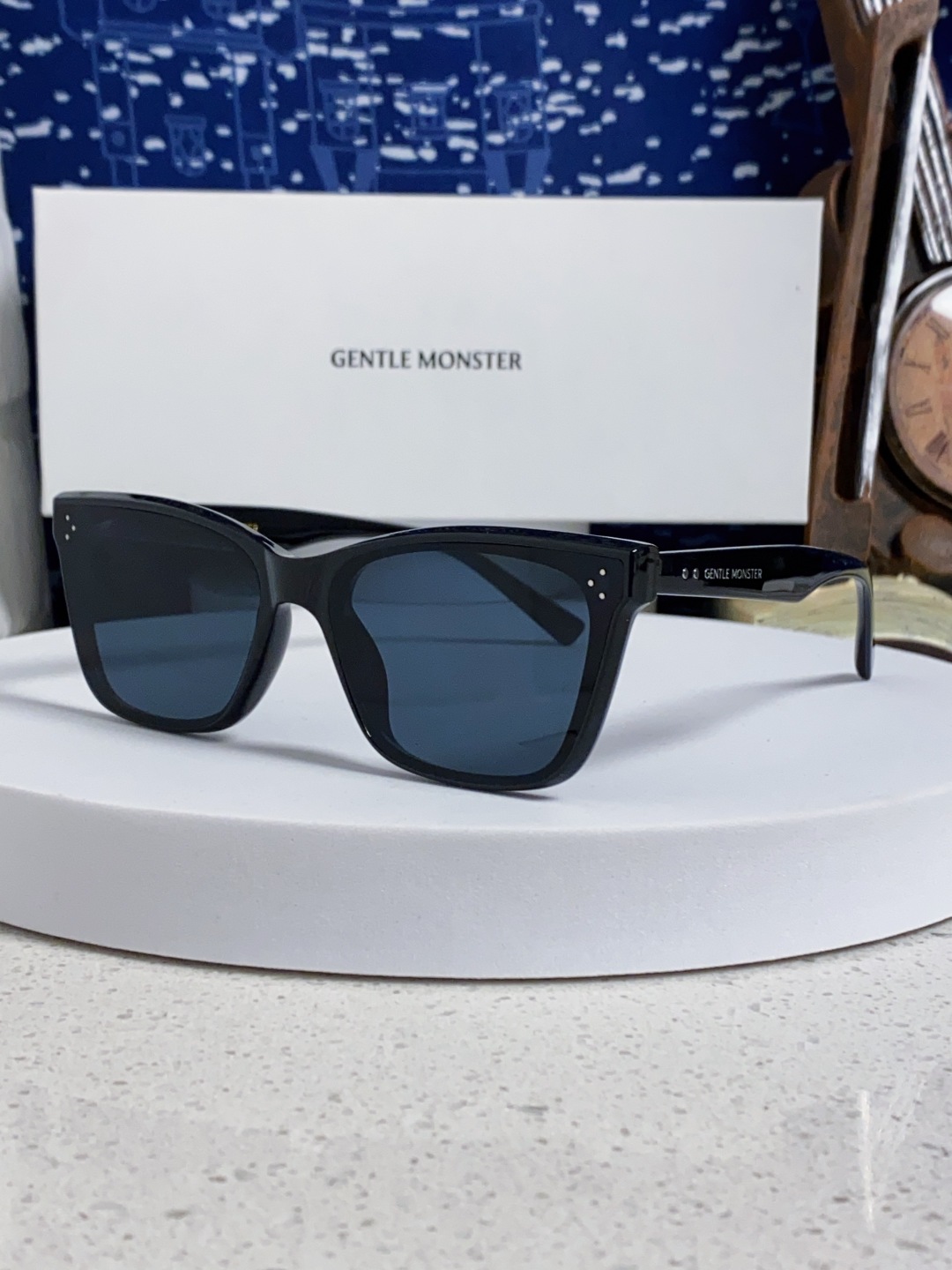  Gentle Moster(GM)   2025新款GM墨镜 可配近视墨镜潮酷金属高质感小 防紫外线女
