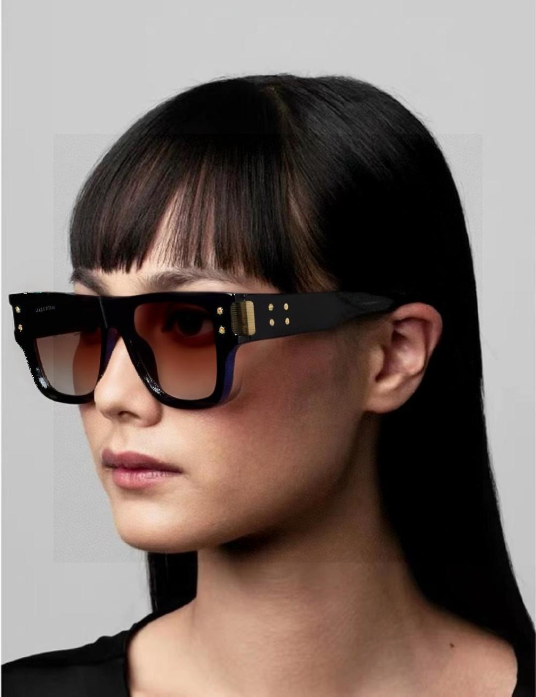  DITA 蒂塔 新款高定款 欧美高端男女方框显瘦简约太阳眼欧洲站明星开车墨镜 男女通用 