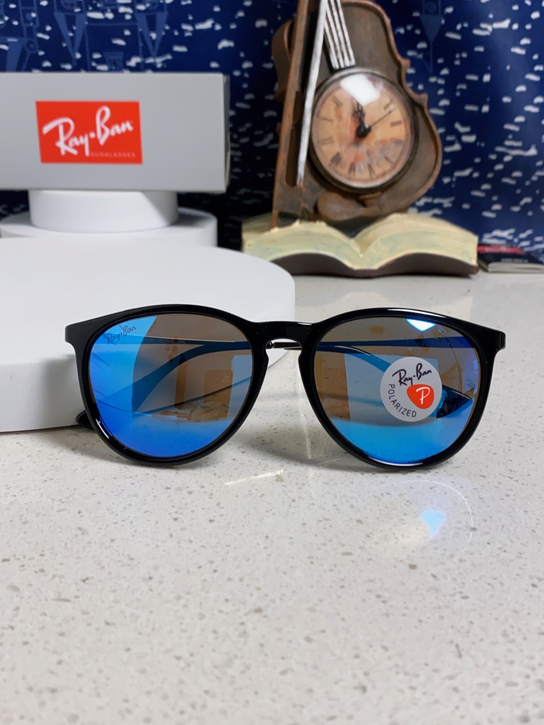 RayBan雷朋 新款超轻太阳眼镜 潮流经典明星款树脂偏光男女驾驶墨镜 RB4171