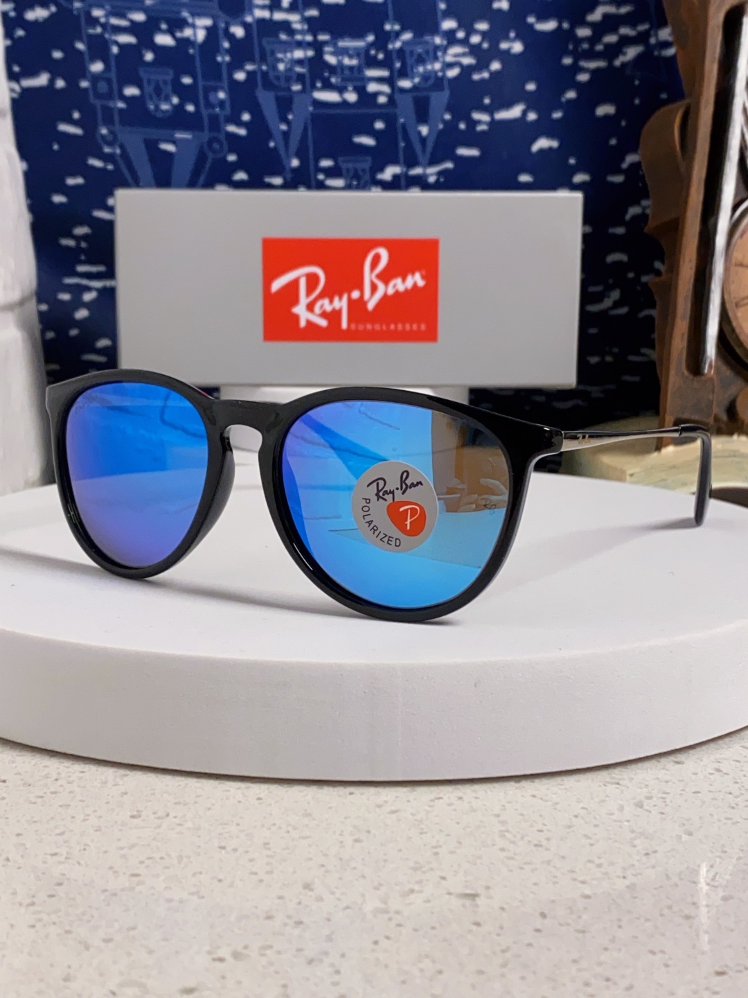 RayBan雷朋 新款超轻太阳眼镜 潮流经典明星款树脂偏光男女驾驶墨镜 RB4171