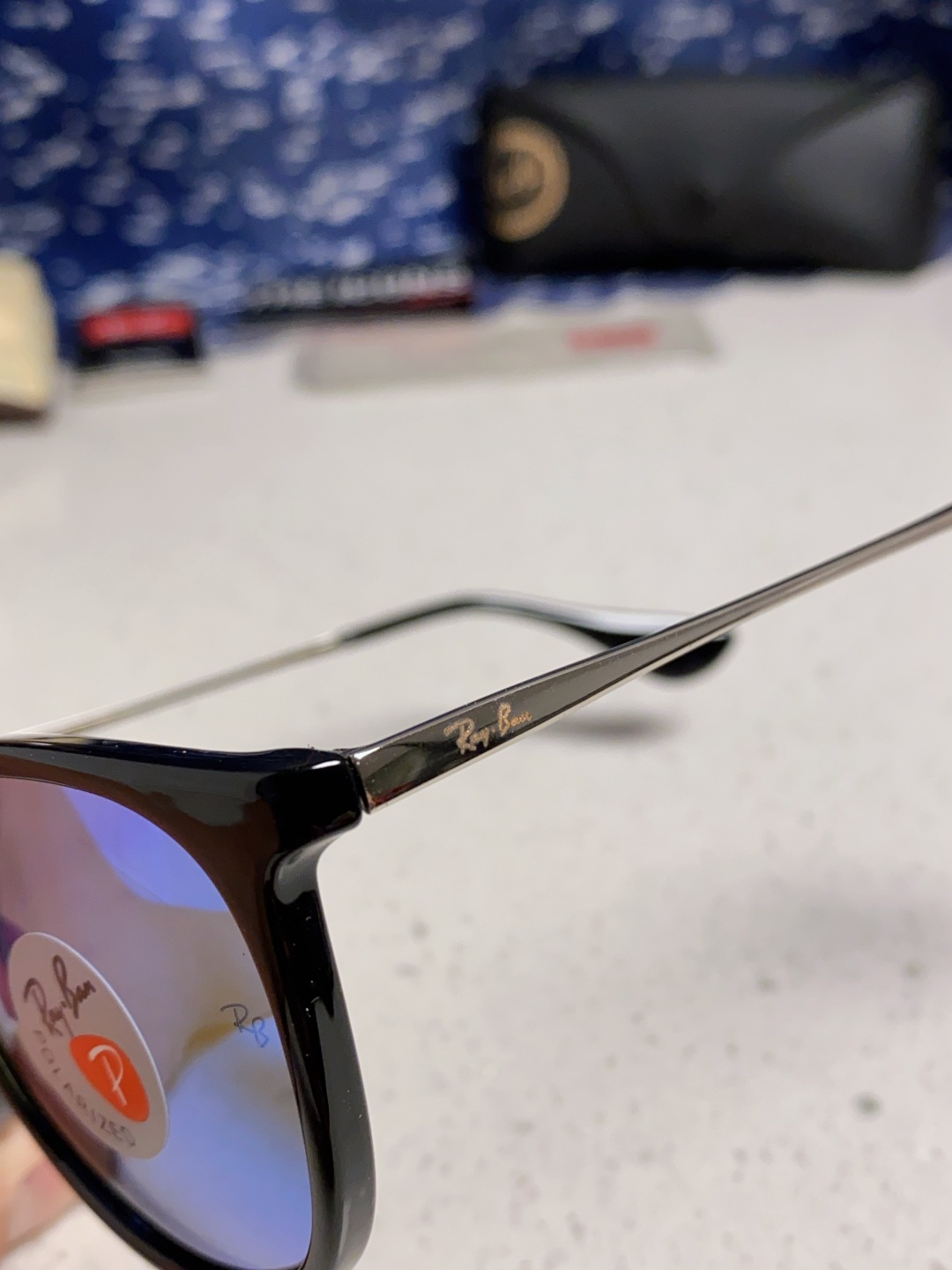 RayBan雷朋 新款超轻太阳眼镜 潮流经典明星款树脂偏光男女驾驶墨镜 RB4171