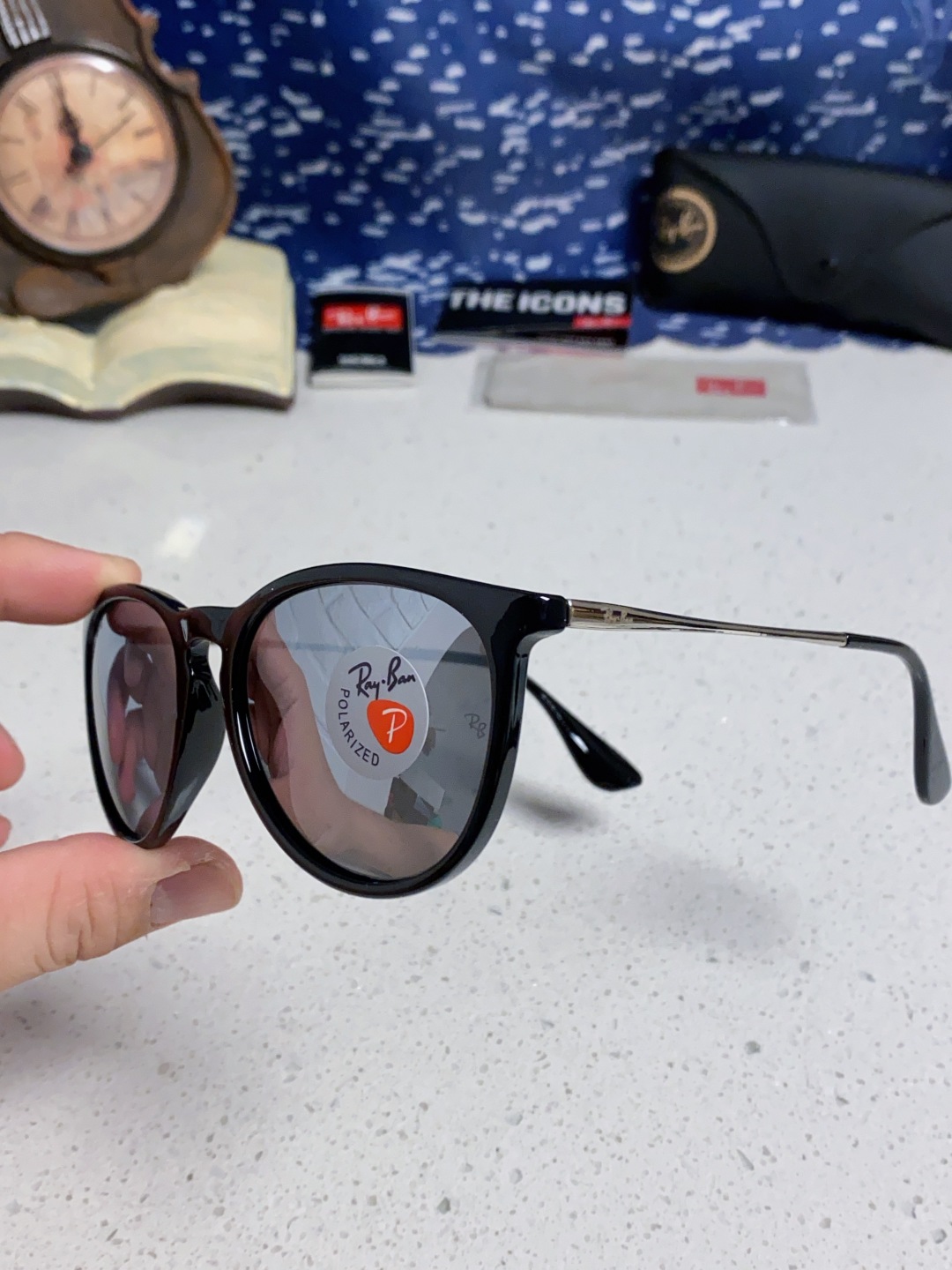 RayBan雷朋 新款超轻太阳眼镜 潮流经典明星款树脂偏光男女驾驶墨镜 RB4171