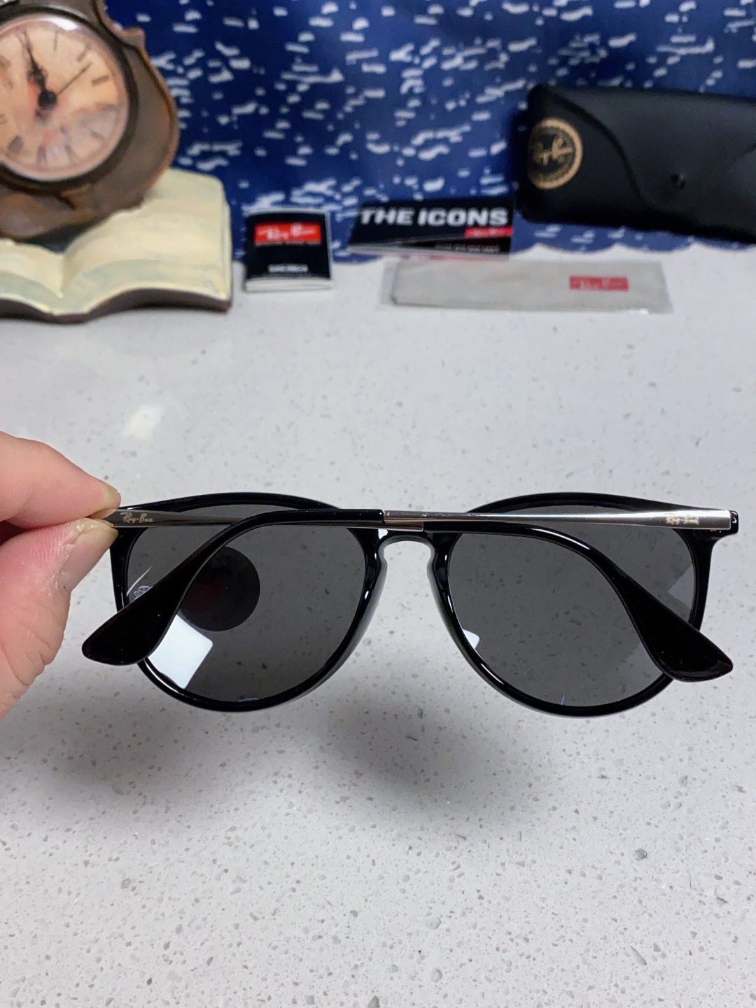 RayBan雷朋 新款超轻太阳眼镜 潮流经典明星款树脂偏光男女驾驶墨镜 RB4171