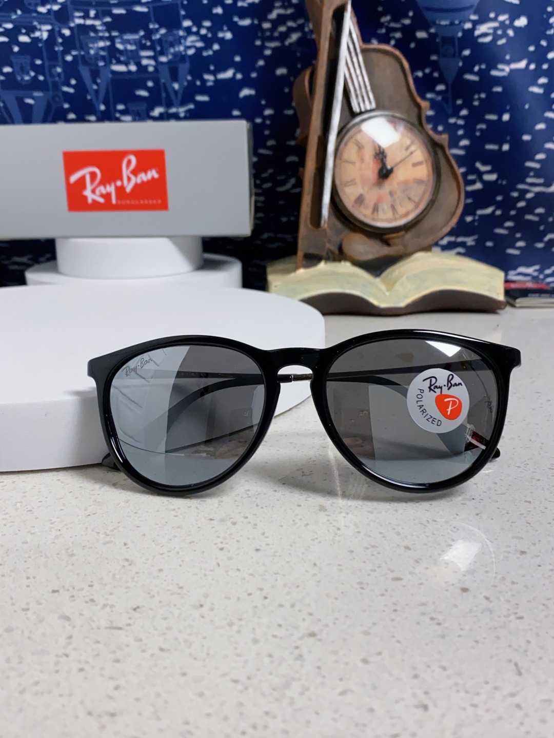 RayBan雷朋 新款超轻太阳眼镜 潮流经典明星款树脂偏光男女驾驶墨镜 RB4171