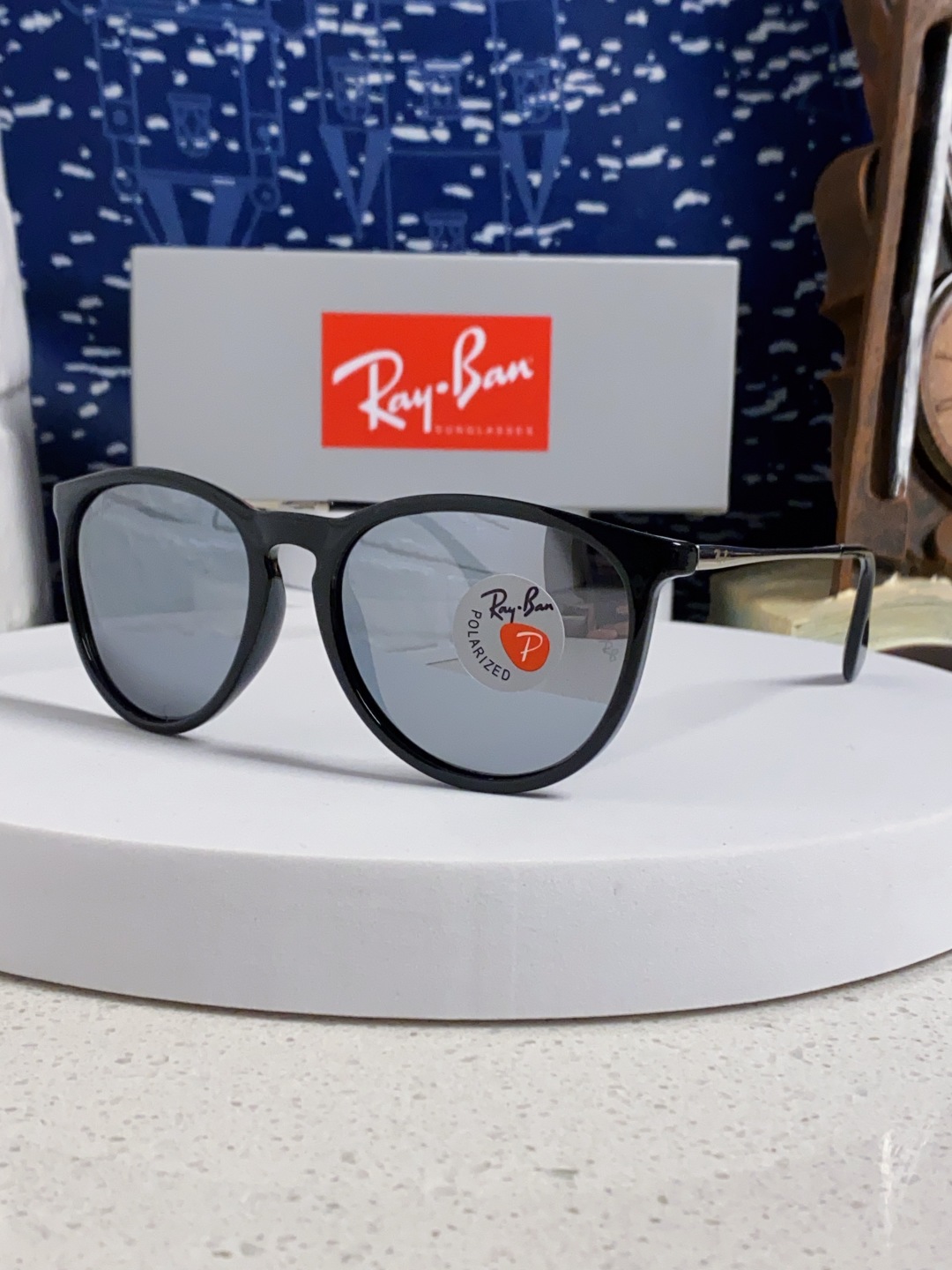 RayBan雷朋 新款超轻太阳眼镜 潮流经典明星款树脂偏光男女驾驶墨镜 RB4171