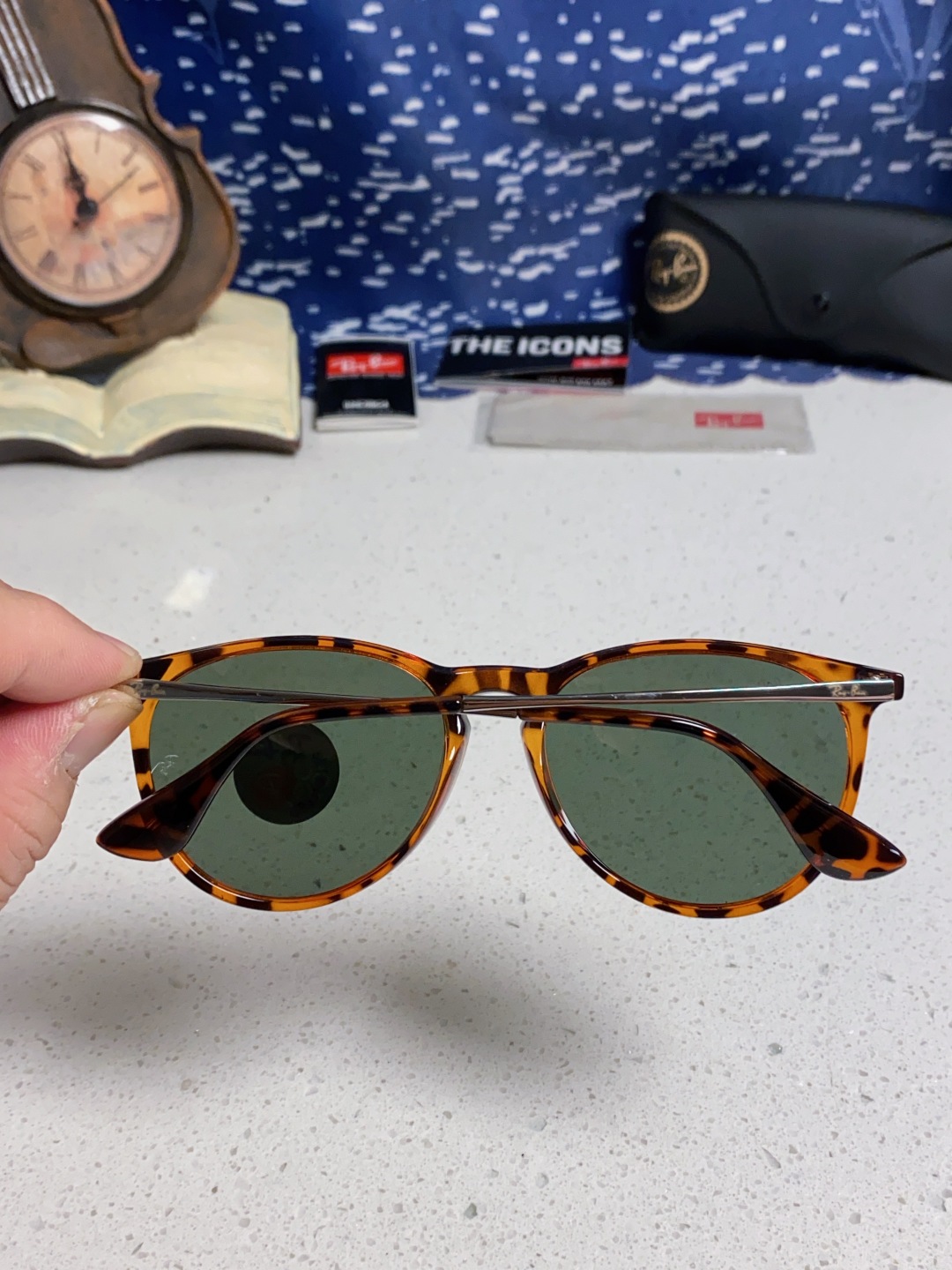 RayBan雷朋 新款超轻太阳眼镜 潮流经典明星款树脂偏光男女驾驶墨镜 RB4171