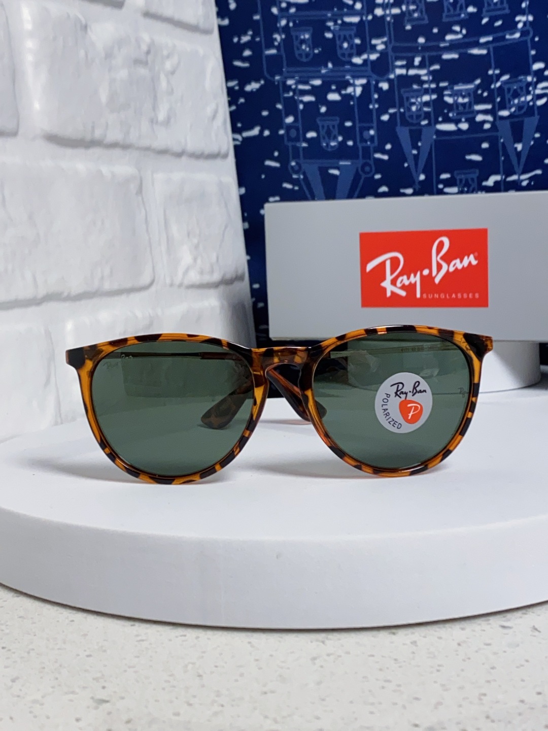 RayBan雷朋 新款超轻太阳眼镜 潮流经典明星款树脂偏光男女驾驶墨镜 RB4171