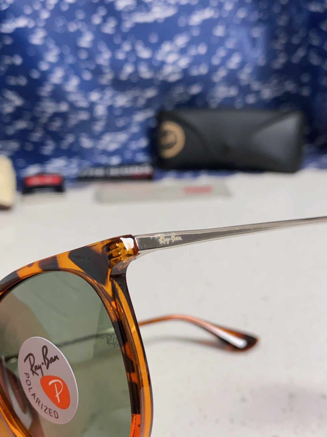 RayBan雷朋 新款超轻太阳眼镜 潮流经典明星款树脂偏光男女驾驶墨镜 RB4171