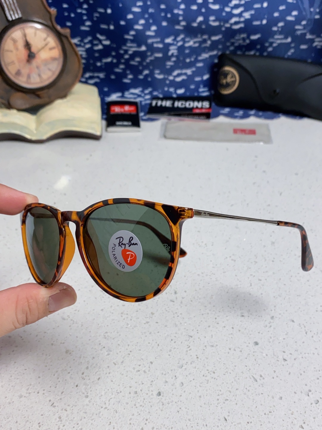 RayBan雷朋 新款超轻太阳眼镜 潮流经典明星款树脂偏光男女驾驶墨镜 RB4171