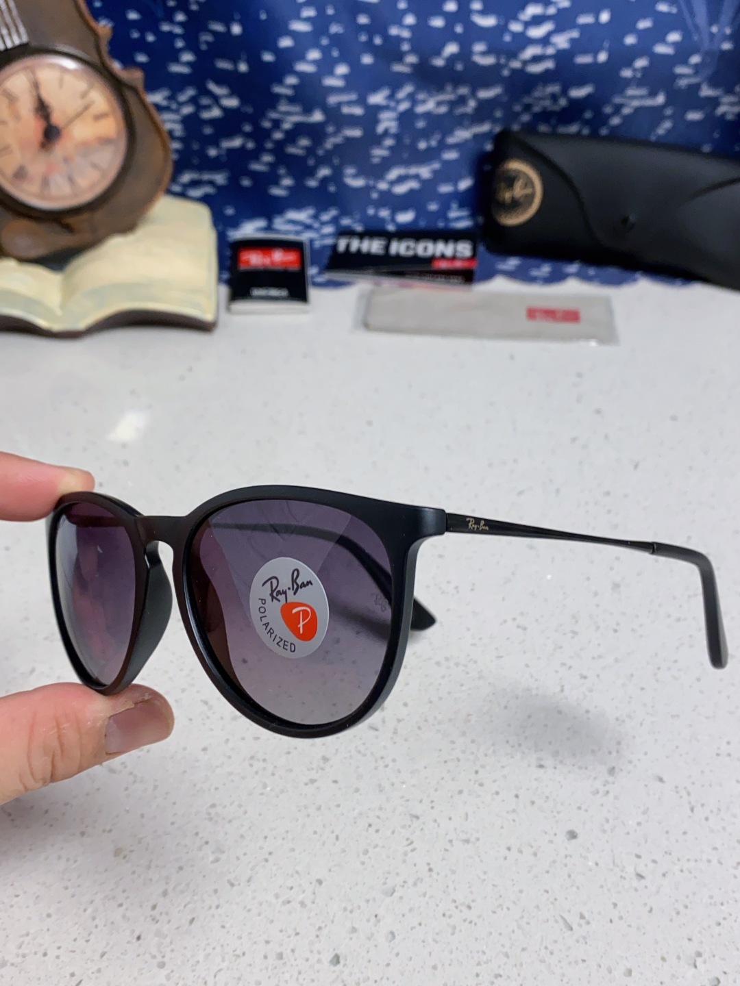 RayBan雷朋 新款超轻太阳眼镜 潮流经典明星款树脂偏光男女驾驶墨镜 RB4171