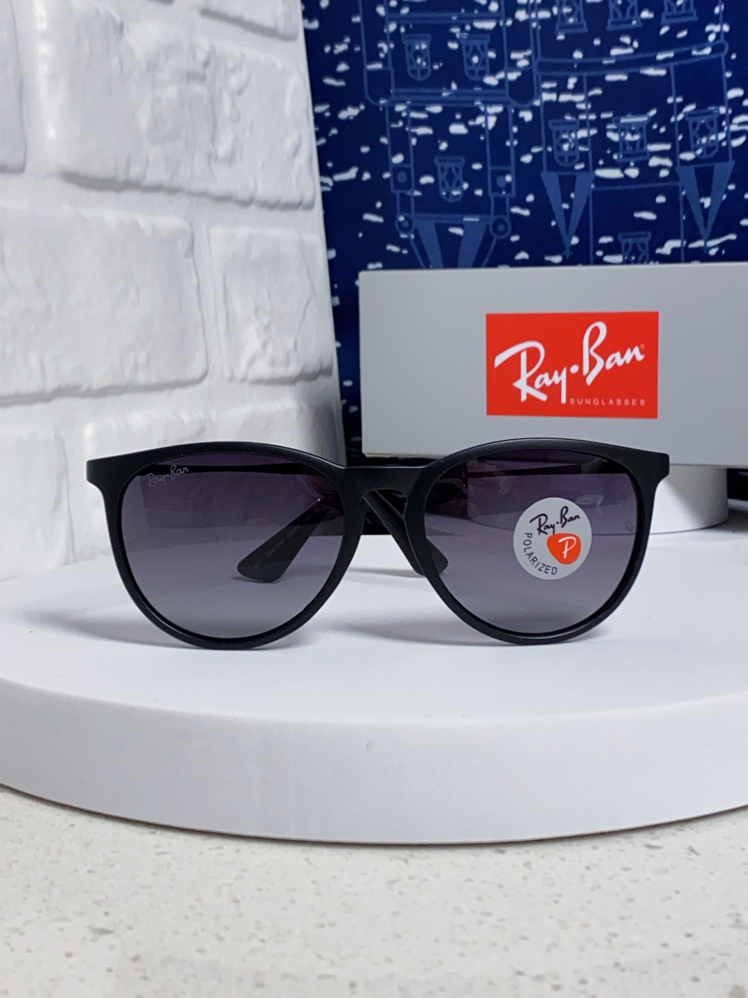 RayBan雷朋 新款超轻太阳眼镜 潮流经典明星款树脂偏光男女驾驶墨镜 RB4171