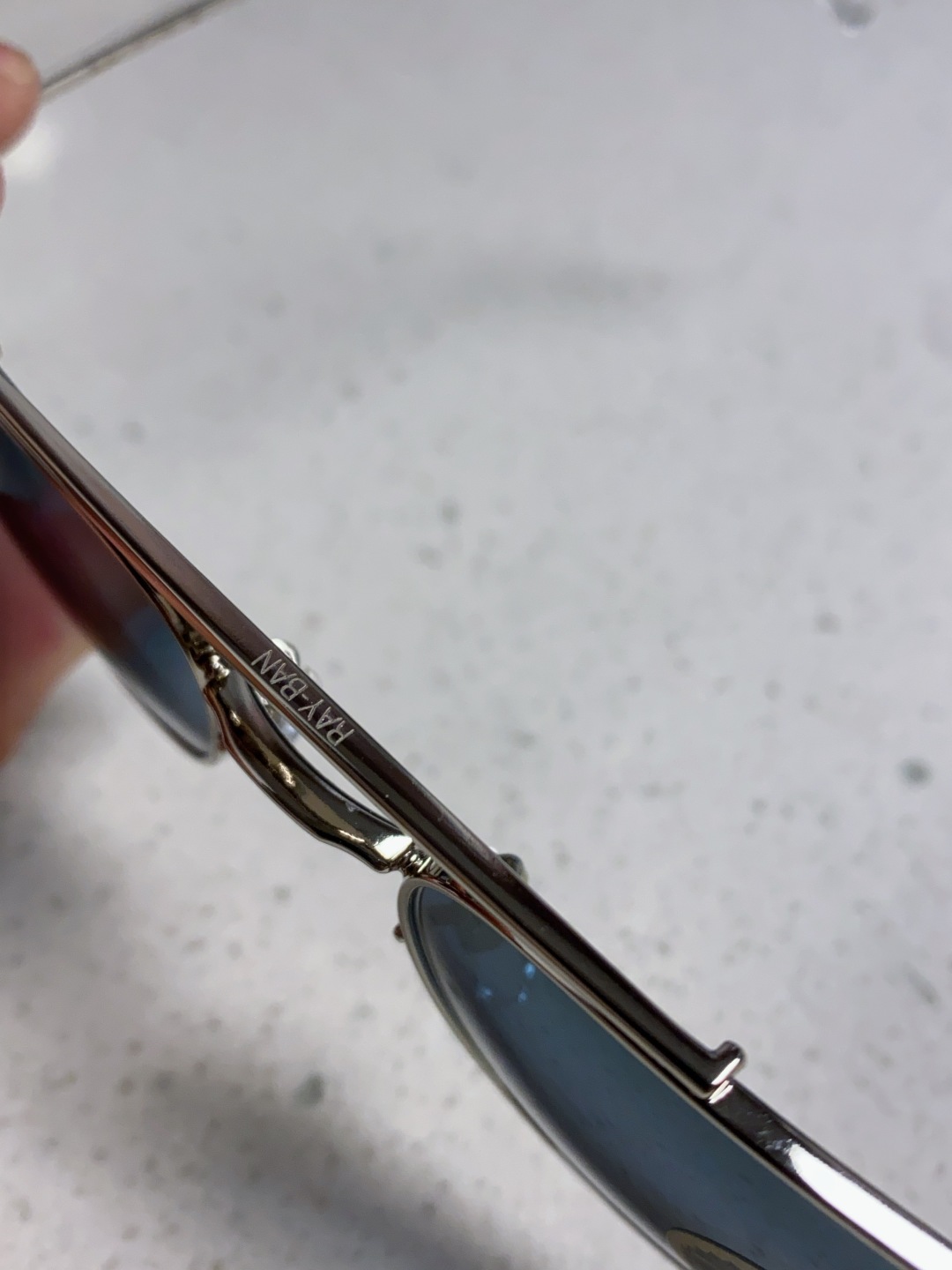 RayBan雷朋 2025新款太阳眼镜金属双梁多边形 康目色时尚眼镜男女墨镜 RB3707