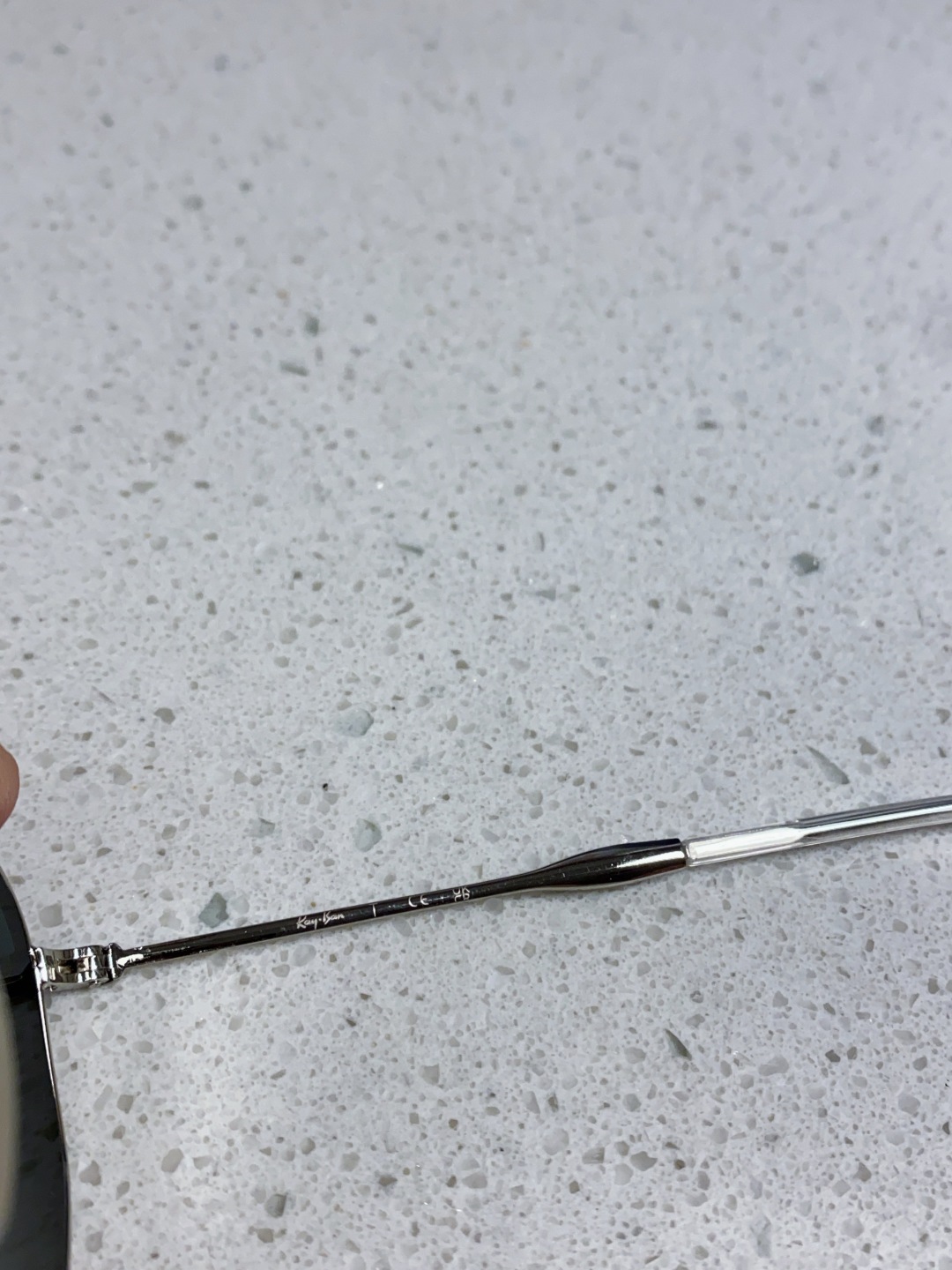 RayBan雷朋 2025新款太阳眼镜金属双梁多边形 康目色时尚眼镜男女墨镜 RB3707