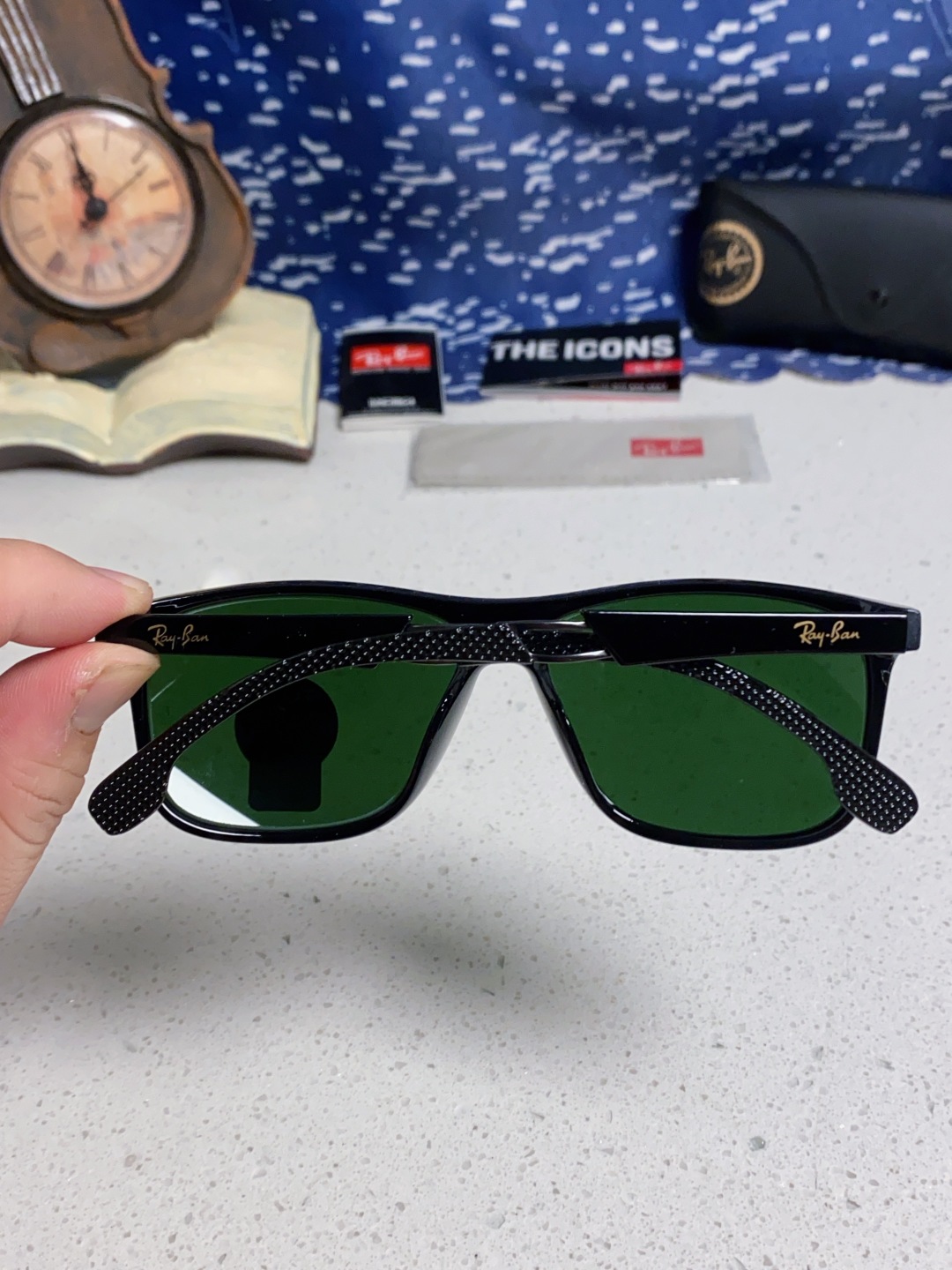 2025 Ray Ban Sports Sunglasses: RB8356 for Men and Women, High Quality Glass Lenses - 图片 5