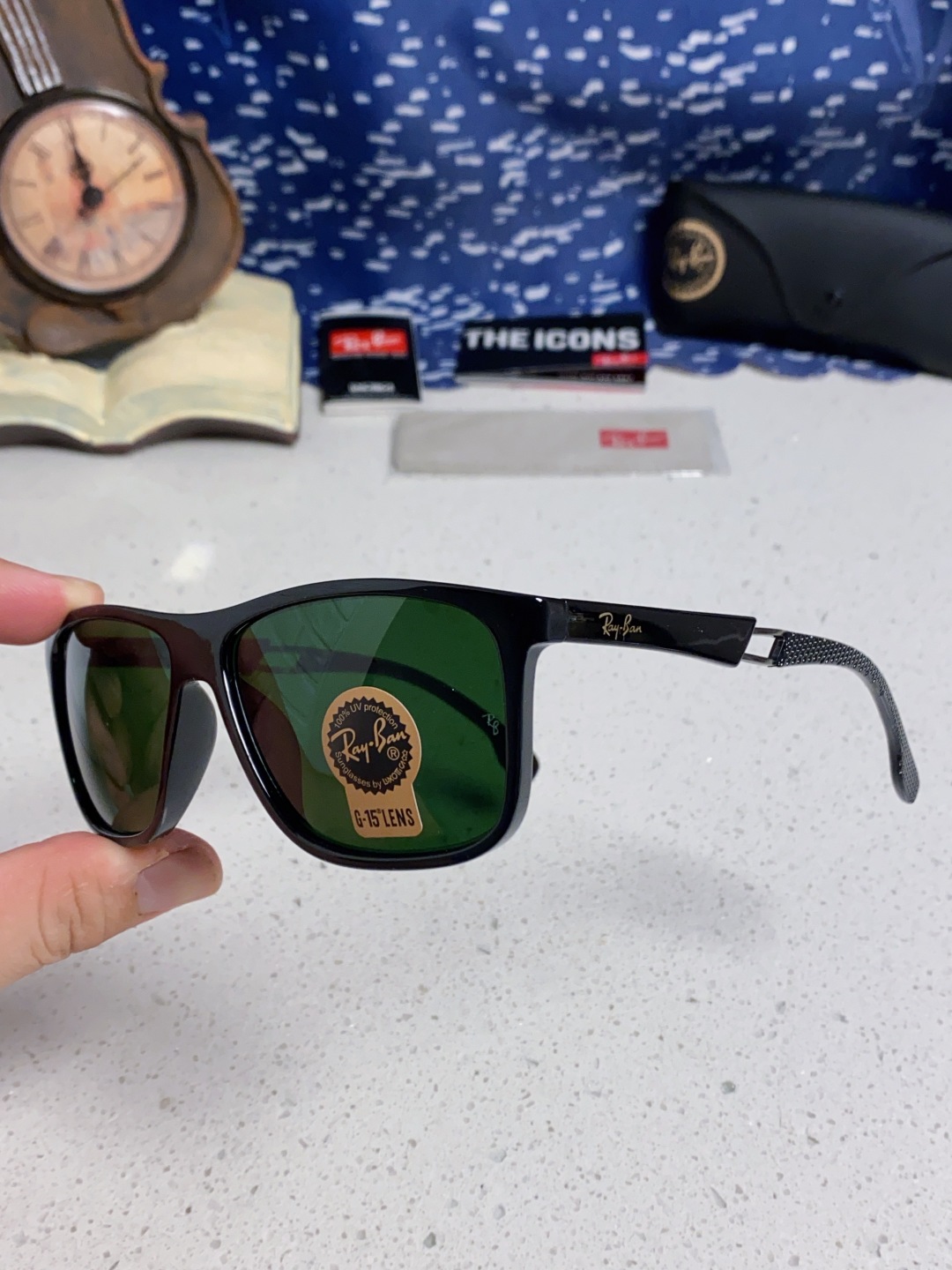 2025 Ray Ban Sports Sunglasses: RB8356 for Men and Women, High Quality Glass Lenses - 图片 6