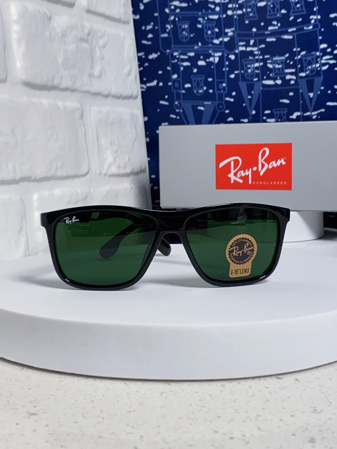 2025 Ray Ban Sports Sunglasses: RB8356 for Men and Women, High Quality Glass Lenses - 图片 2
