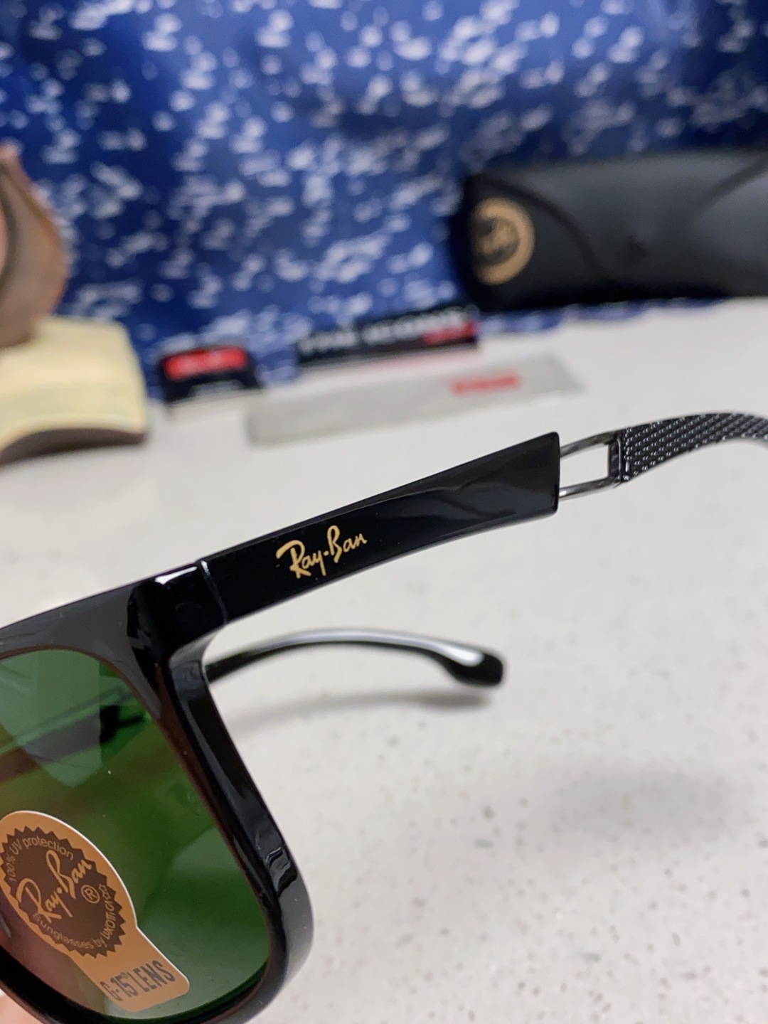 2025 Ray Ban Sports Sunglasses: RB8356 for Men and Women, High Quality Glass Lenses - 图片 7