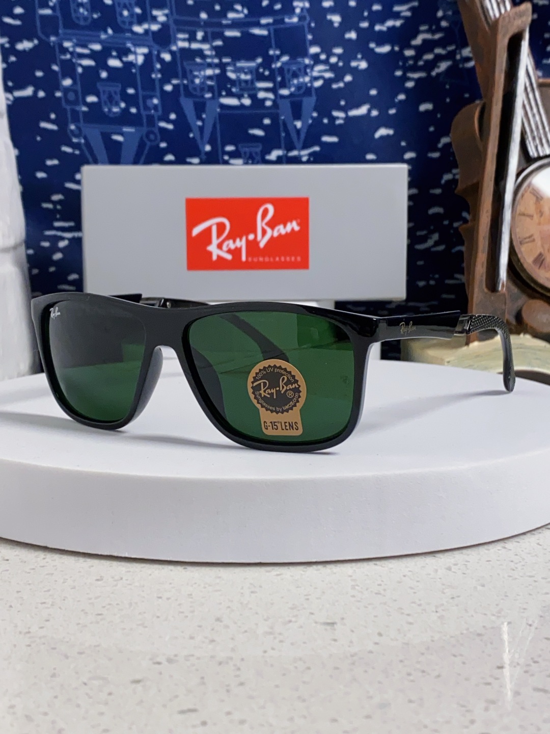 2025 Ray Ban Sports Sunglasses: RB8356 for Men and Women, High Quality Glass Lenses