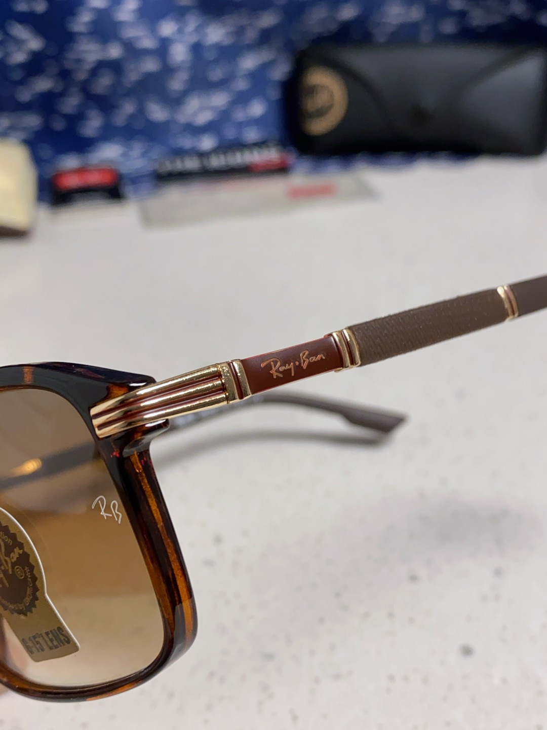 RayBan雷朋 2025新款玻璃太阳镜防紫外线防强光镜片男女通用墨镜新款高档高清RB8029