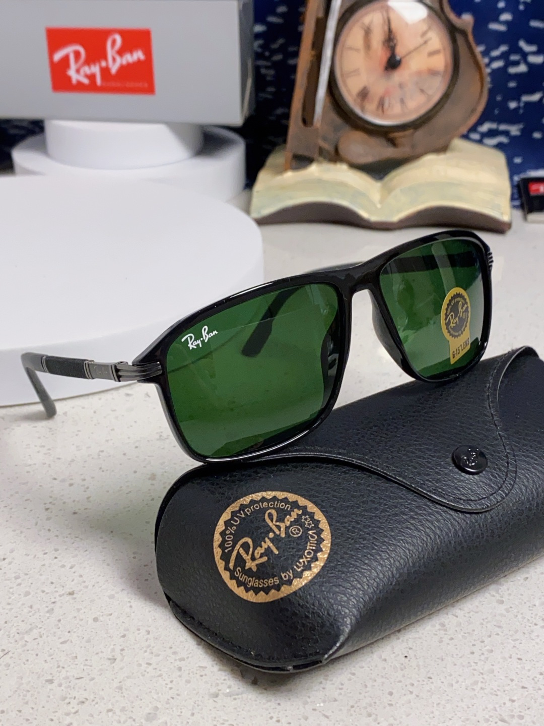 RayBan雷朋 2025新款玻璃太阳镜防紫外线防强光镜片男女通用墨镜新款高档高清RB8029