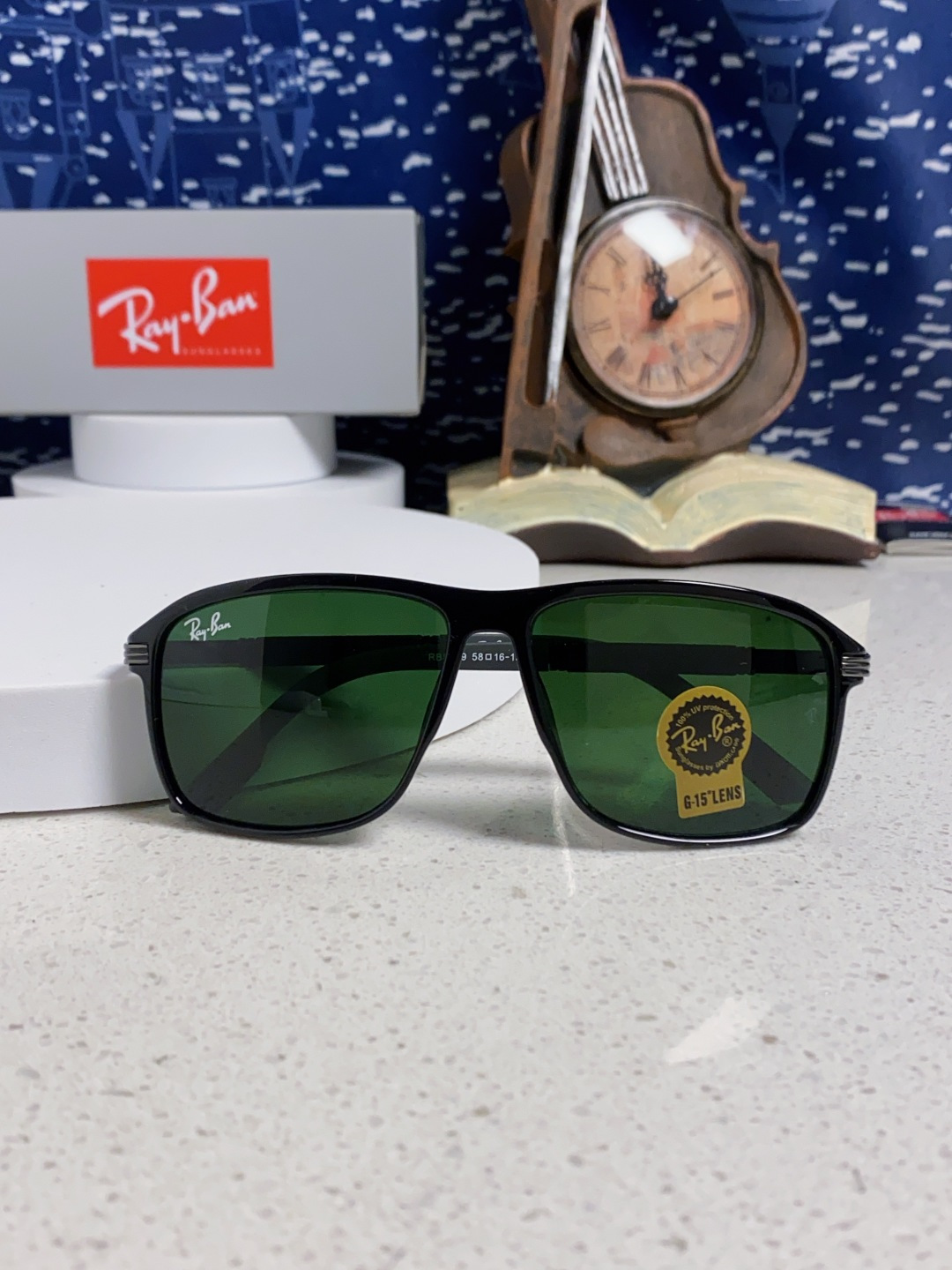 RayBan雷朋 2025新款玻璃太阳镜防紫外线防强光镜片男女通用墨镜新款高档高清RB8029