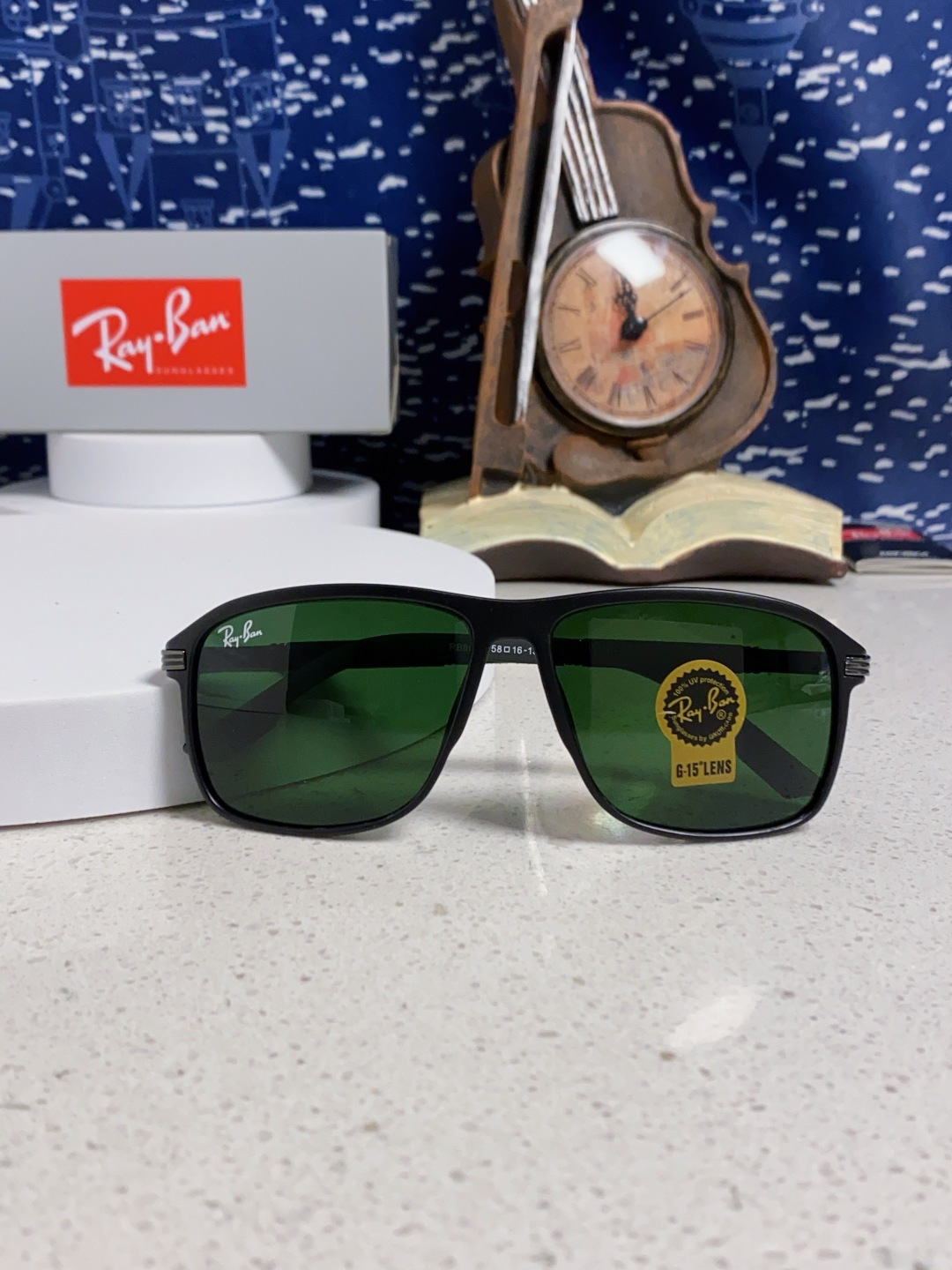 RayBan雷朋 2025新款玻璃太阳镜防紫外线防强光镜片男女通用墨镜新款高档高清RB8029