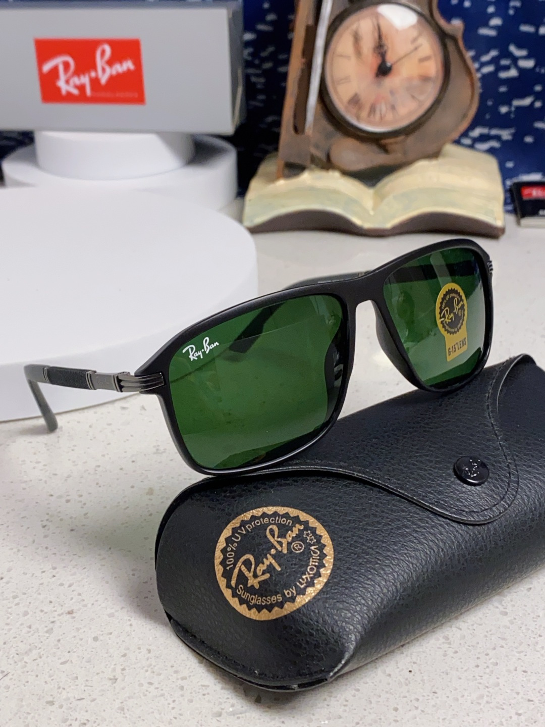 RayBan雷朋 2025新款玻璃太阳镜防紫外线防强光镜片男女通用墨镜新款高档高清RB8029