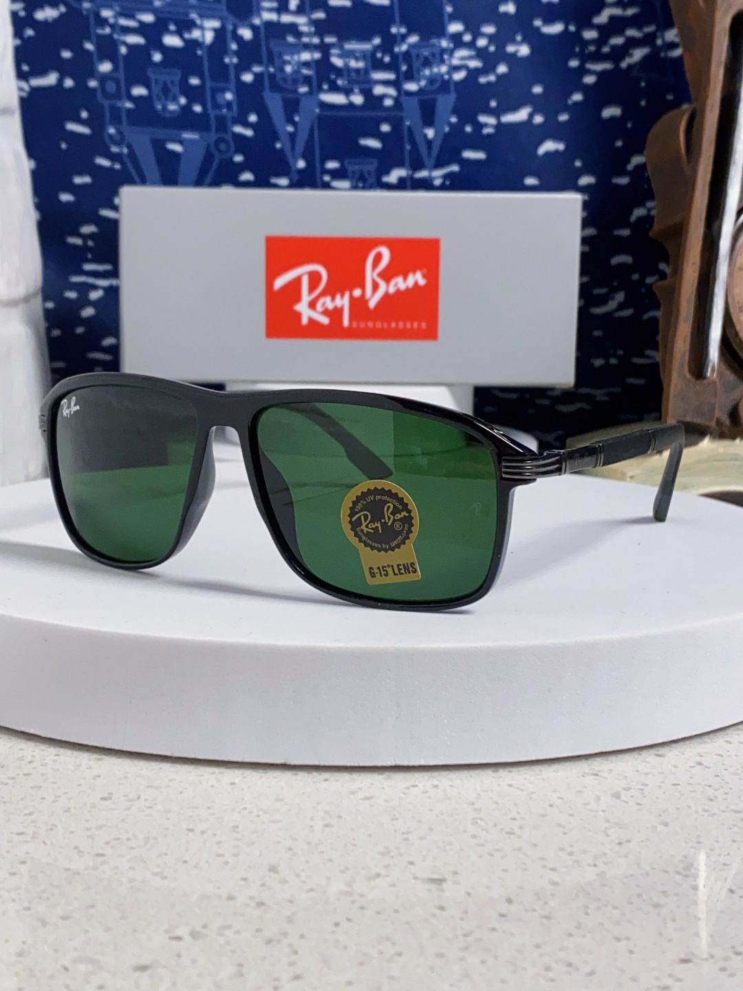 RayBan雷朋 2025新款玻璃太阳镜防紫外线防强光镜片男女通用墨镜新款高档高清RB8029