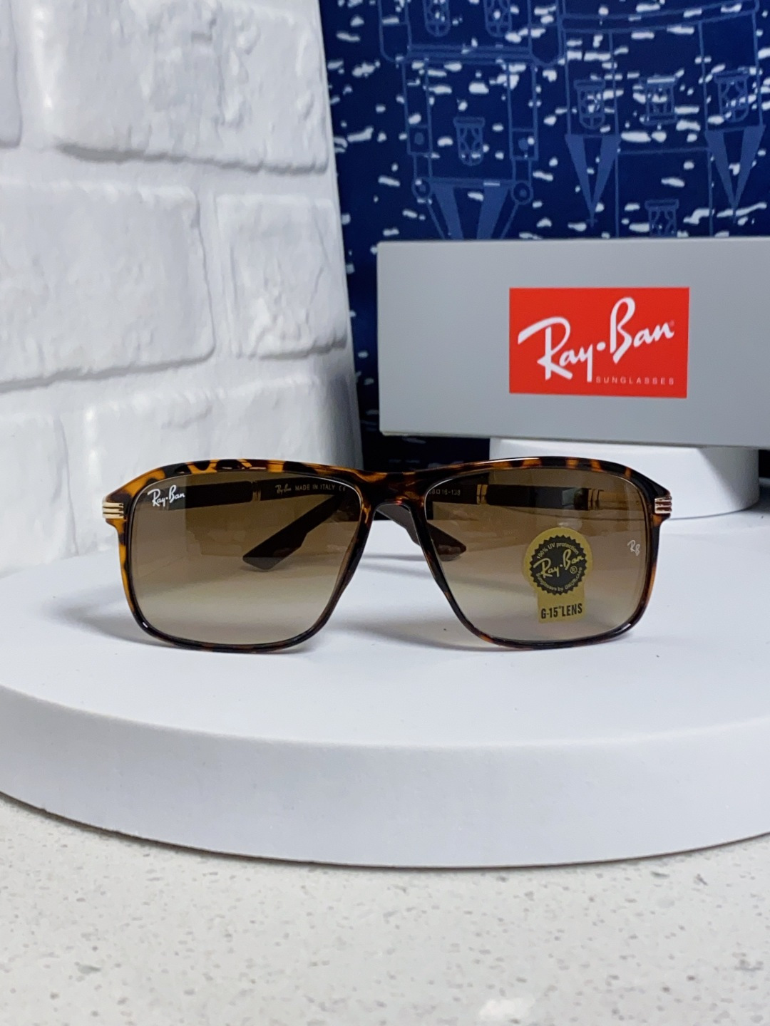 RayBan雷朋 2025新款玻璃太阳镜防紫外线防强光镜片男女通用墨镜新款高档高清RB8029