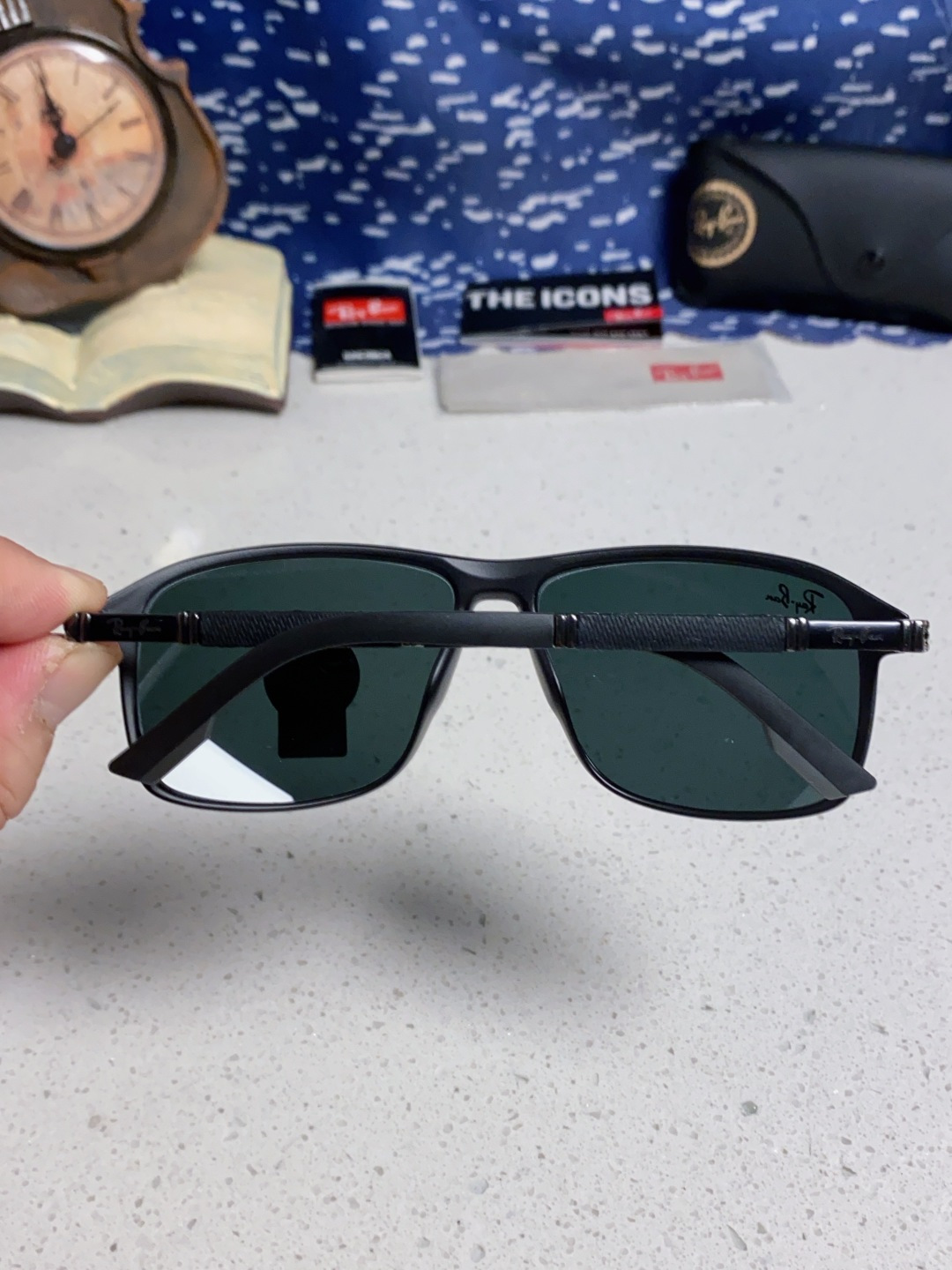 RayBan雷朋 2025新款玻璃太阳镜防紫外线防强光镜片男女通用墨镜新款高档高清RB8029