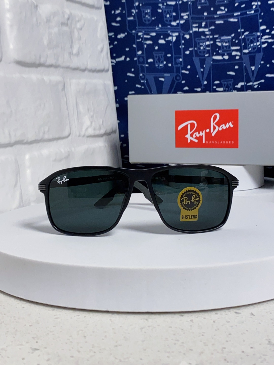 RayBan雷朋 2025新款玻璃太阳镜防紫外线防强光镜片男女通用墨镜新款高档高清RB8029