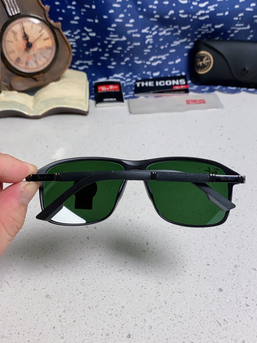 RayBan雷朋 2025新款玻璃太阳镜防紫外线防强光镜片男女通用墨镜新款高档高清RB8029