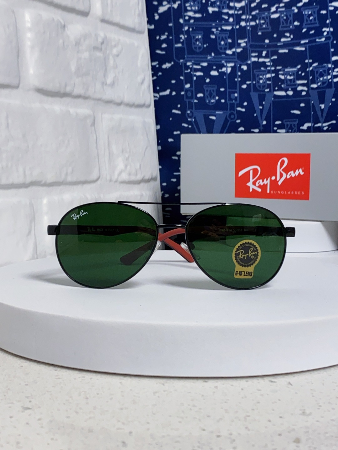 RayBan雷朋 2025新款钢化玻璃镜片太阳镜男士司机驾驶开车钓鱼眼镜女墨镜男女通用 RB4820
