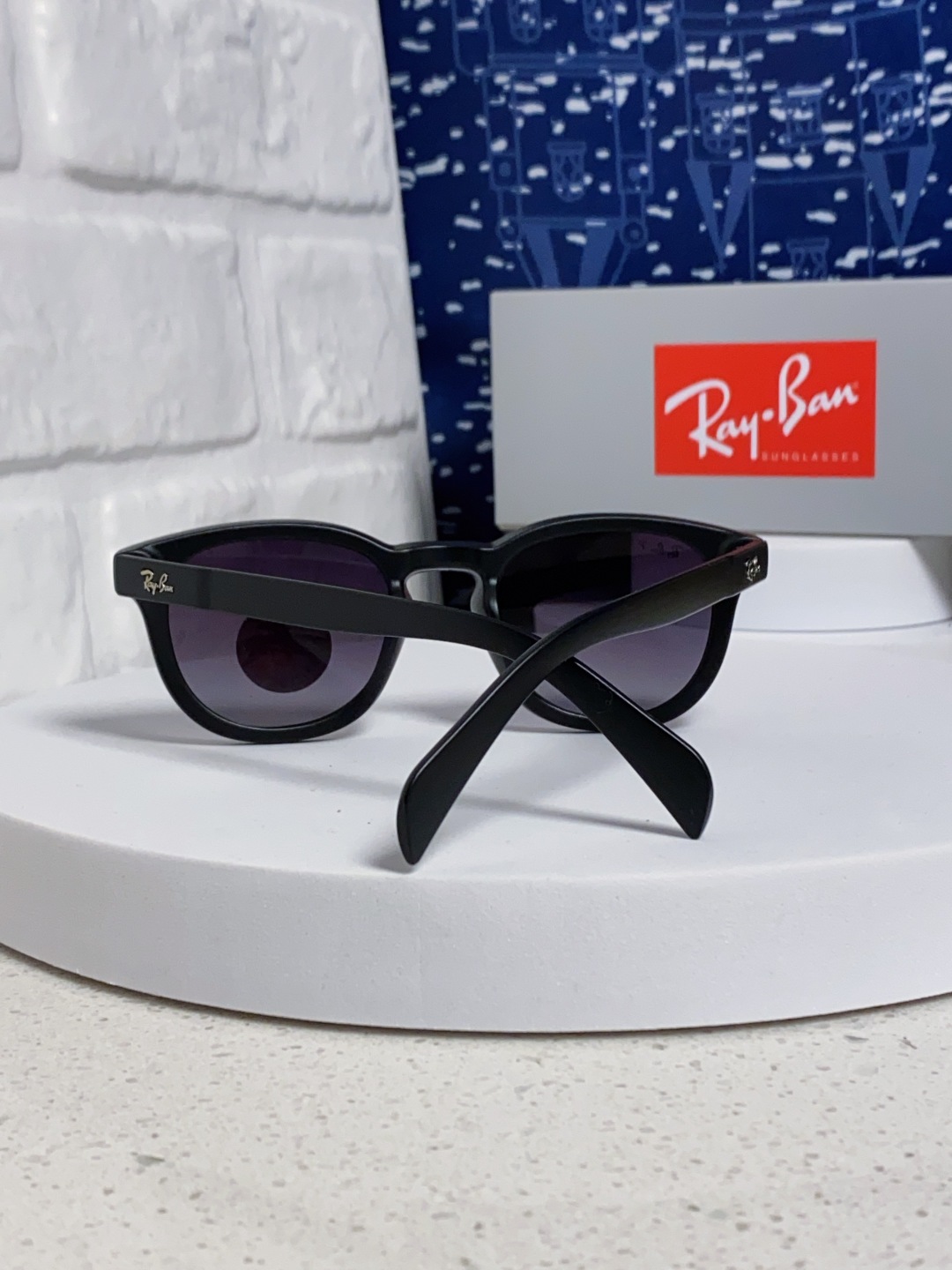 RayBan 雷朋 偏光镜片 复古超强磨砂质感 椭圆偏光墨镜网红高级感ins韩版眼镜圆脸街拍太阳镜酷 R