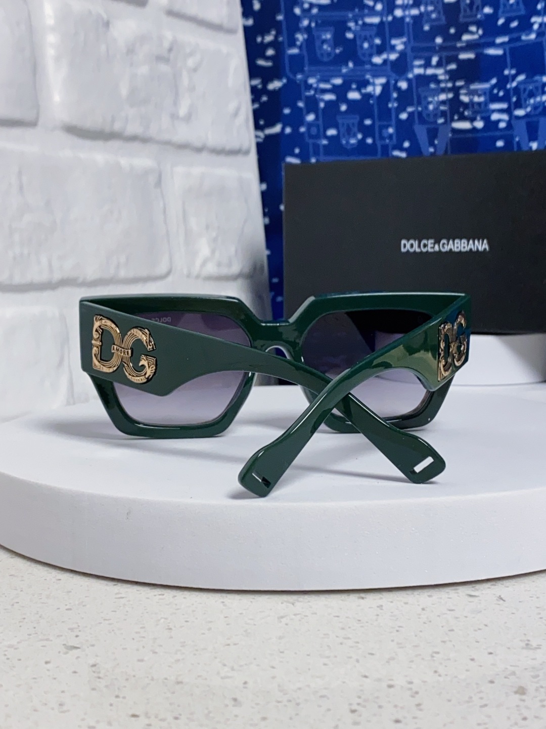 Dolce&Gabbana杜嘉班纳 2025新款DG欧美新款轻奢风潮方框时尚太阳镜女士高级感遮阳墨镜