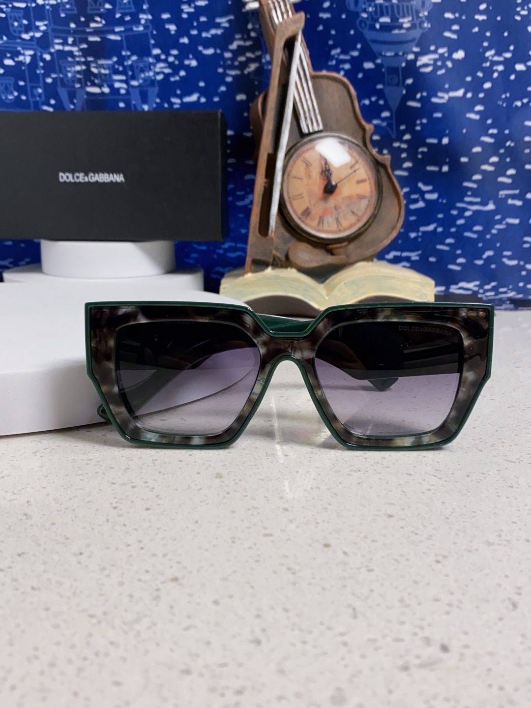 Dolce&Gabbana杜嘉班纳 2025新款DG欧美新款轻奢风潮方框时尚太阳镜女士高级感遮阳墨镜