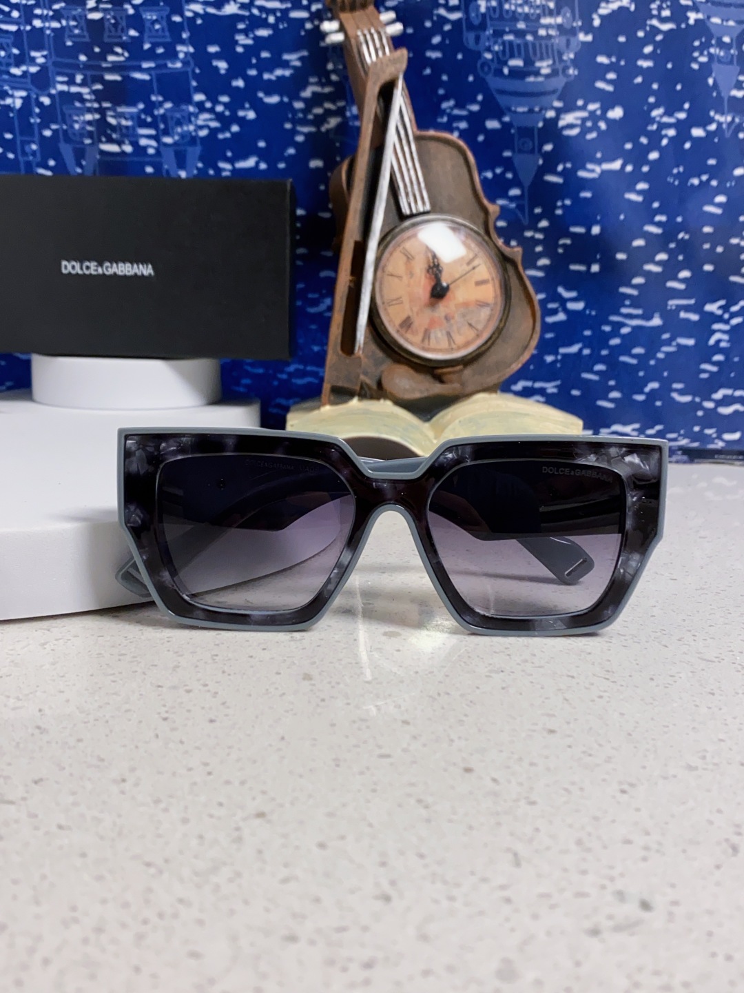 Dolce&Gabbana杜嘉班纳 2025新款DG欧美新款轻奢风潮方框时尚太阳镜女士高级感遮阳墨镜