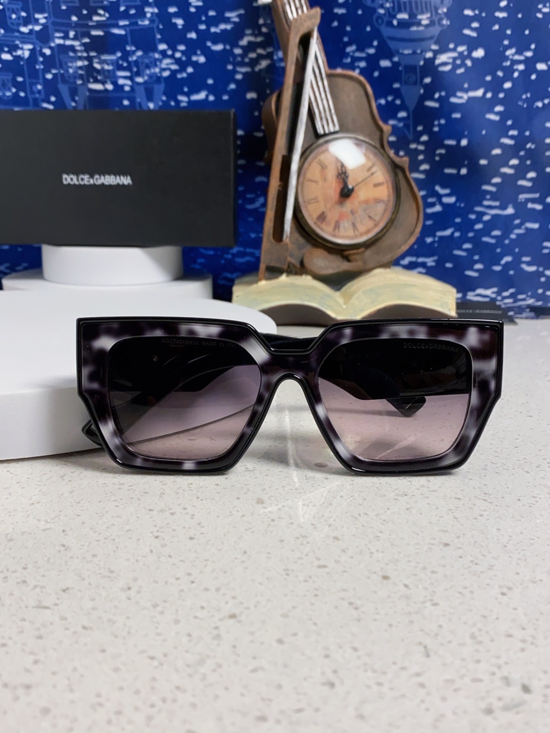 Dolce&Gabbana杜嘉班纳 2025新款DG欧美新款轻奢风潮方框时尚太阳镜女士高级感遮阳墨镜