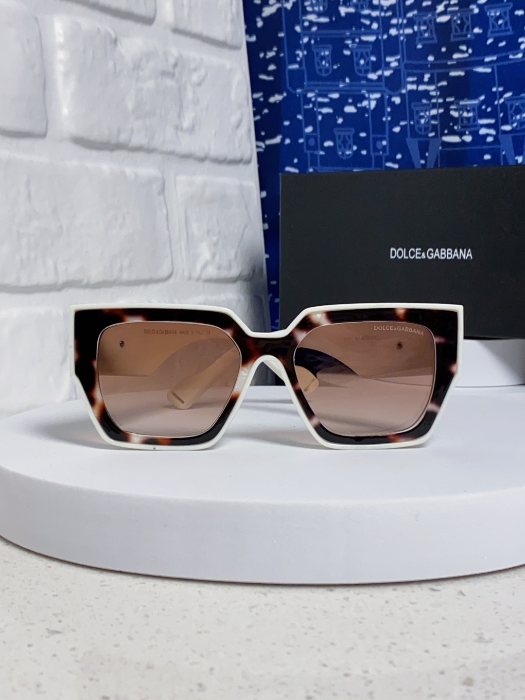 Dolce&Gabbana杜嘉班纳 2025新款DG欧美新款轻奢风潮方框时尚太阳镜女士高级感遮阳墨镜