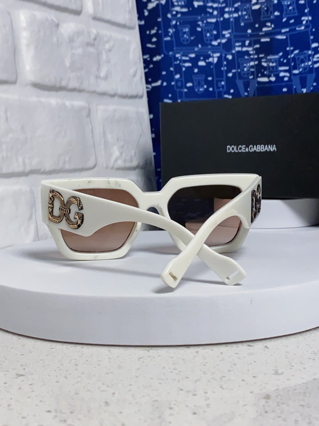 Dolce&Gabbana杜嘉班纳 2025新款DG欧美新款轻奢风潮方框时尚太阳镜女士高级感遮阳墨镜