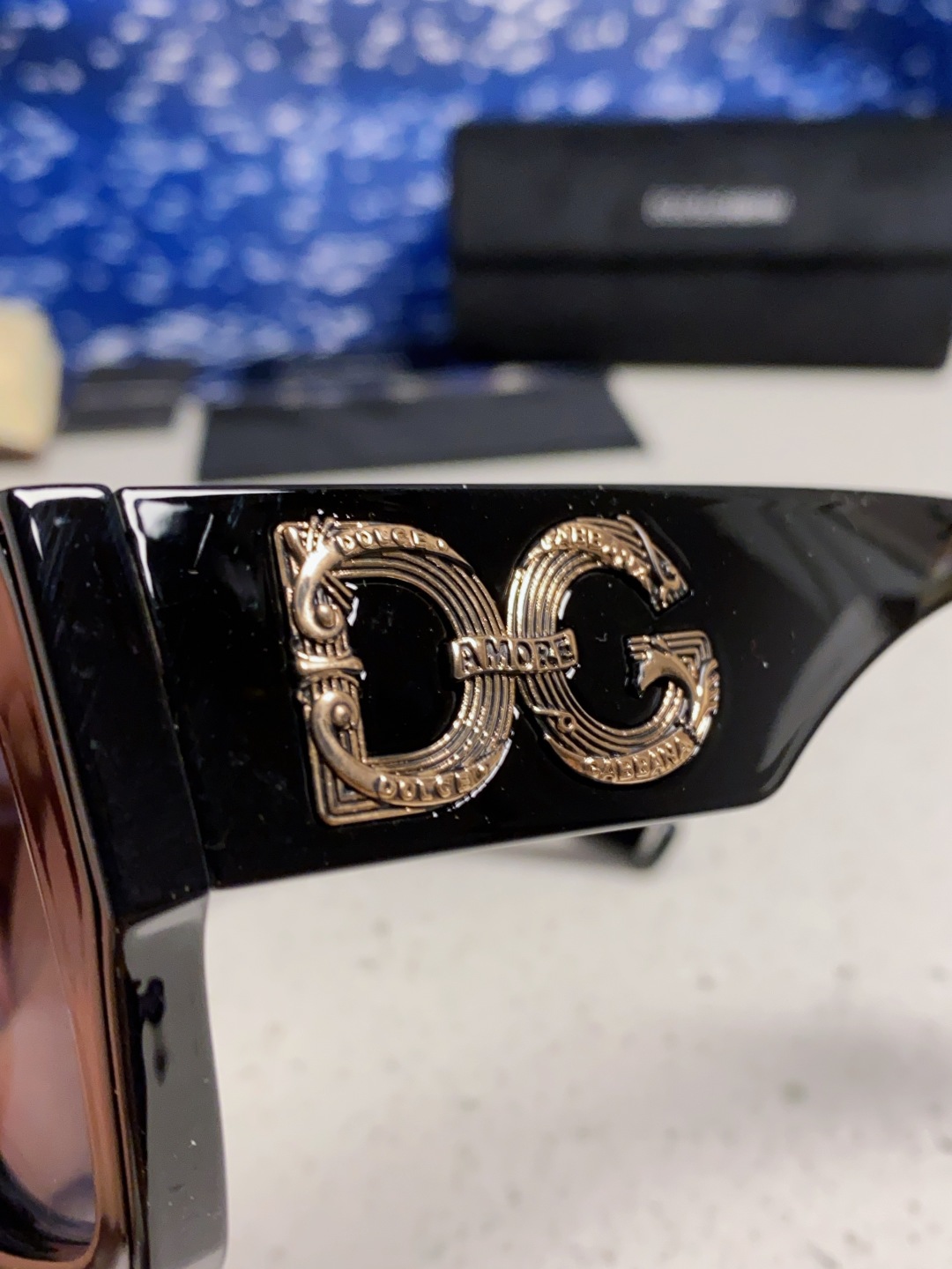 Dolce&Gabbana杜嘉班纳 2025新款DG欧美新款轻奢风潮方框时尚太阳镜女士高级感遮阳墨镜