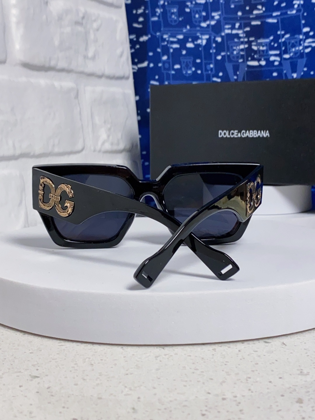 Dolce&Gabbana杜嘉班纳 2025新款DG欧美新款轻奢风潮方框时尚太阳镜女士高级感遮阳墨镜