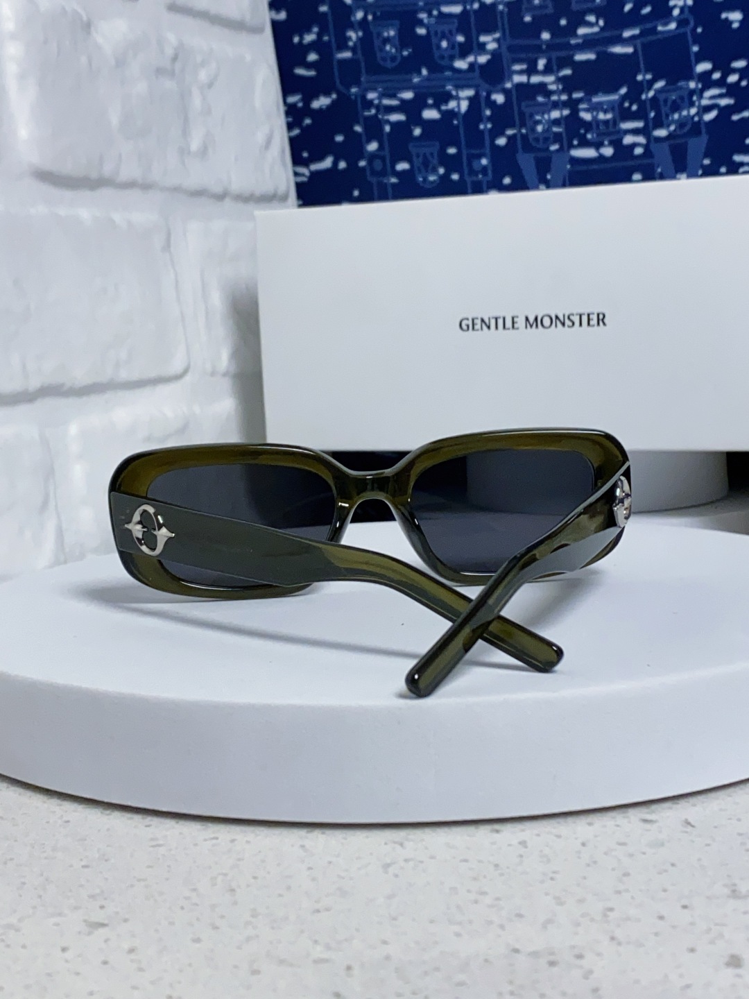 Gentle Moster(GM) 2025新款gm小方框墨镜粉色多巴胺辣妹眼镜偏光防紫外线近视太阳镜女