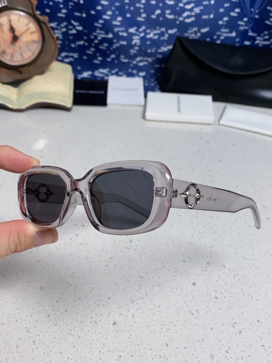 Gentle Moster(GM) 2025新款gm小方框墨镜粉色多巴胺辣妹眼镜偏光防紫外线近视太阳镜女