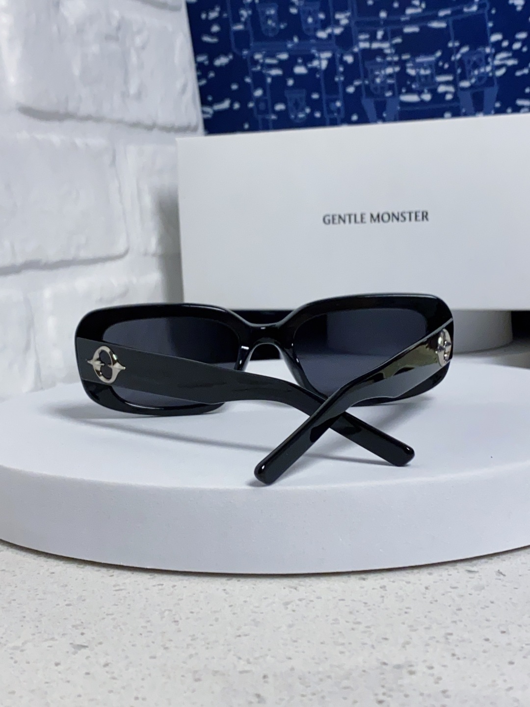 Gentle Moster(GM) 2025新款gm小方框墨镜粉色多巴胺辣妹眼镜偏光防紫外线近视太阳镜女