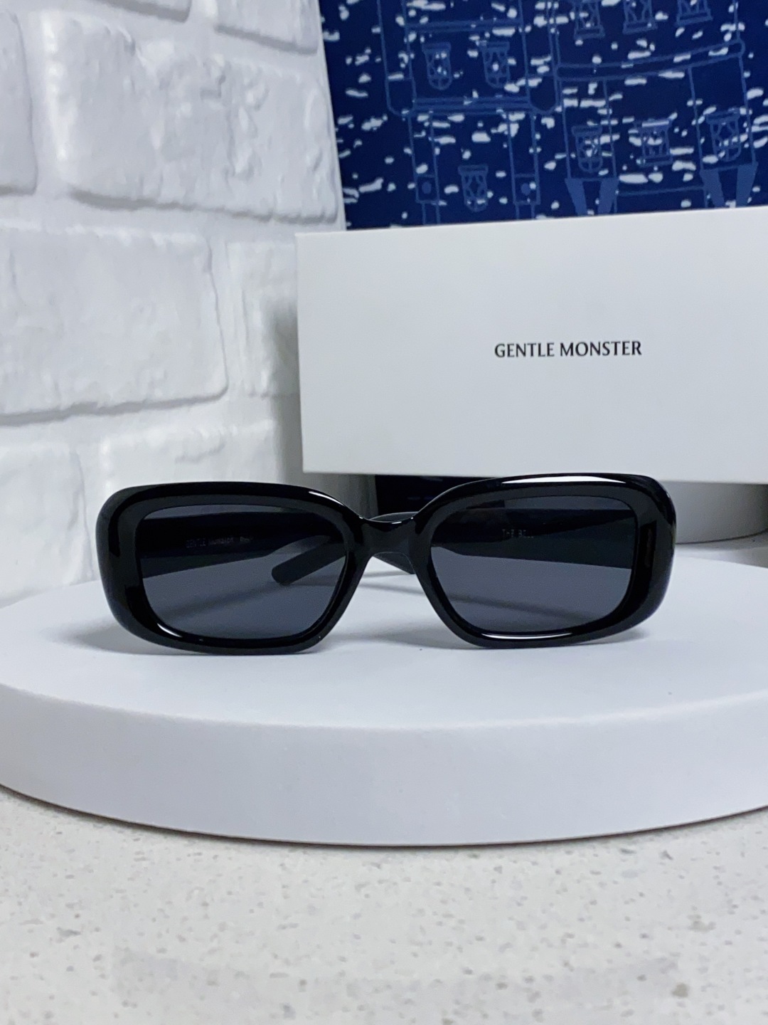 Gentle Moster(GM) 2025新款gm小方框墨镜粉色多巴胺辣妹眼镜偏光防紫外线近视太阳镜女