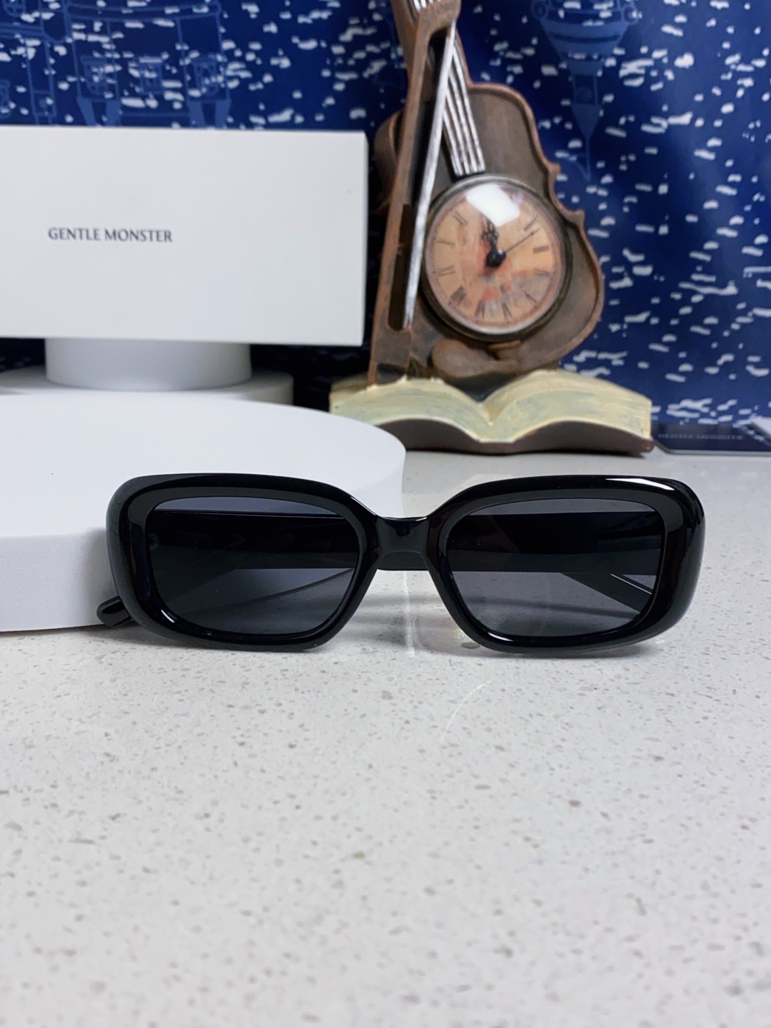 Gentle Moster(GM) 2025新款gm小方框墨镜粉色多巴胺辣妹眼镜偏光防紫外线近视太阳镜女