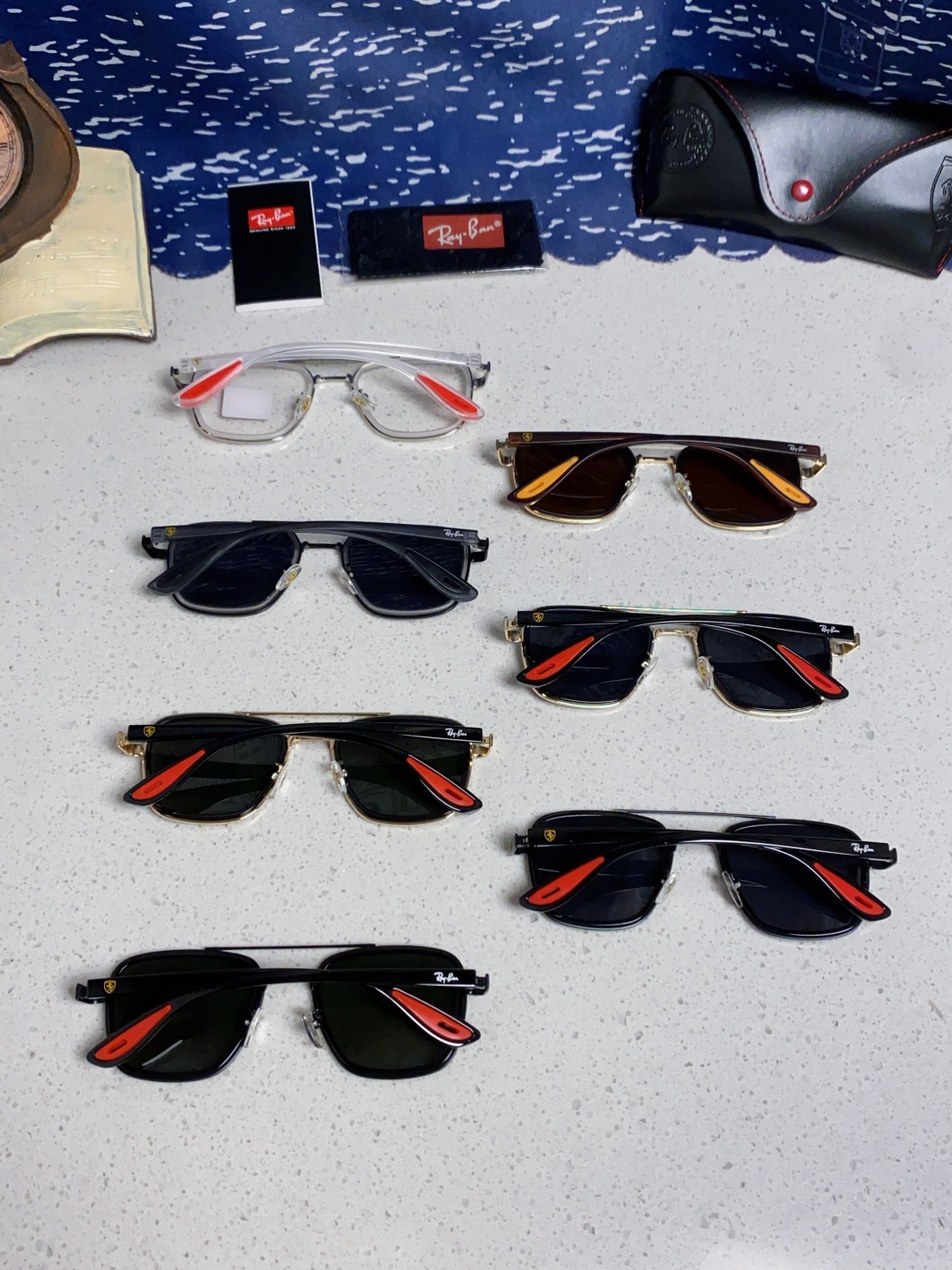 RayBan雷朋 2025新款太阳镜金属双梁大框时尚墨镜潮男女通用防紫外线 BR3911