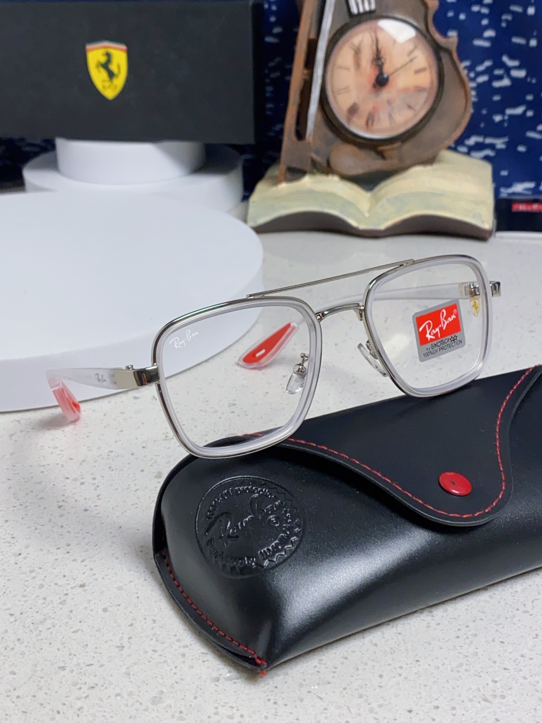 RayBan雷朋 2025新款太阳镜金属双梁大框时尚墨镜潮男女通用防紫外线 BR3911